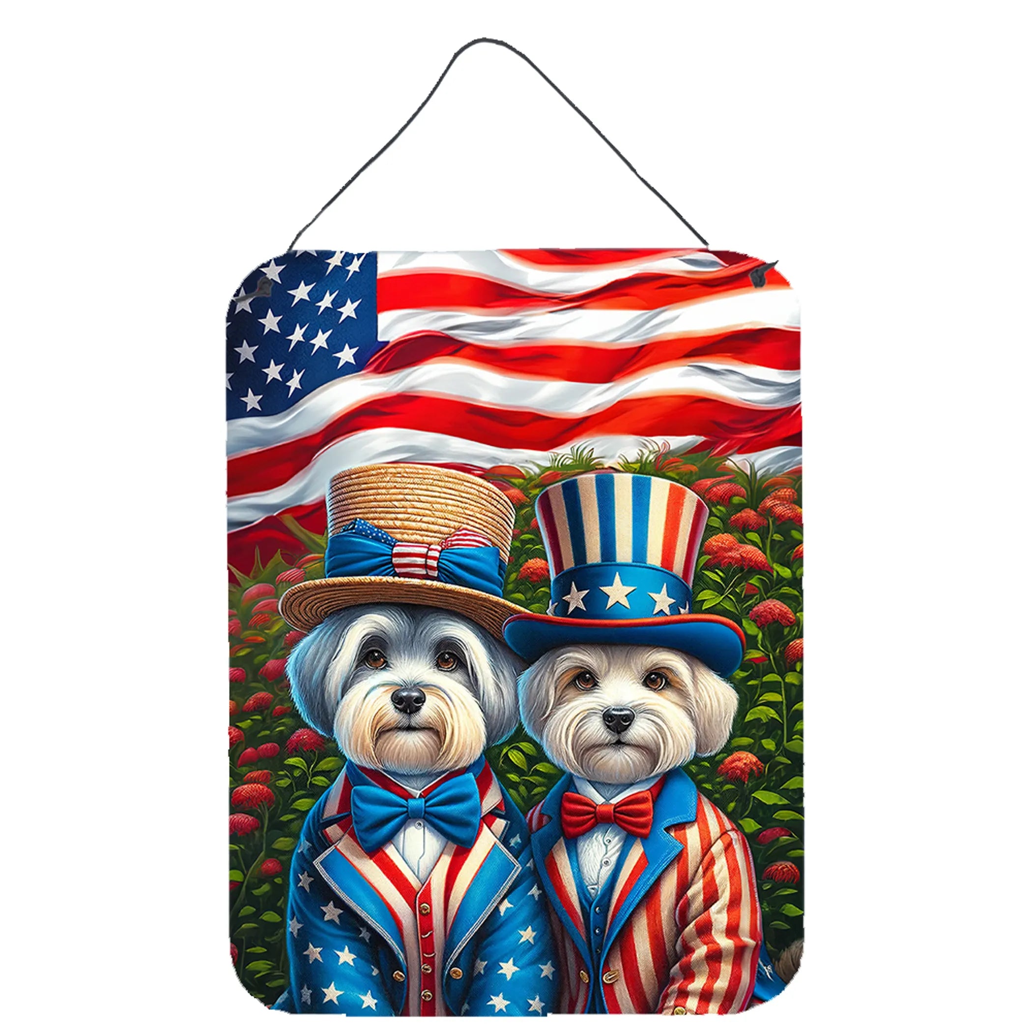 All American Dogs Wall or Door Hanging Prints - Size: 16HX12W | Pack Of: 1 | Collection name: All american dogs