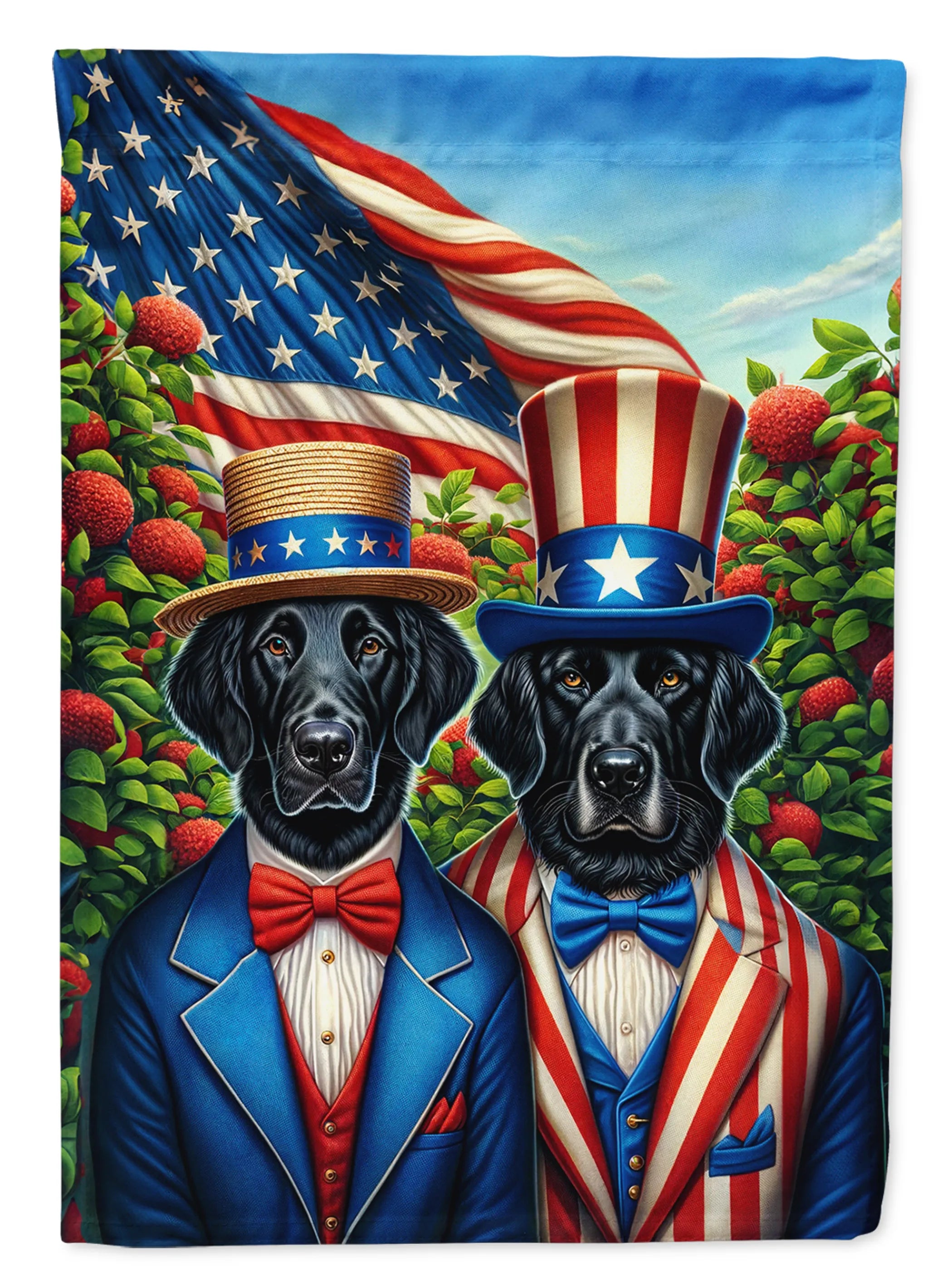 All American Dogs Decorative Flag - Size: GARDEN SIZE | Pack Of: 1 | Collection name: All american dogs