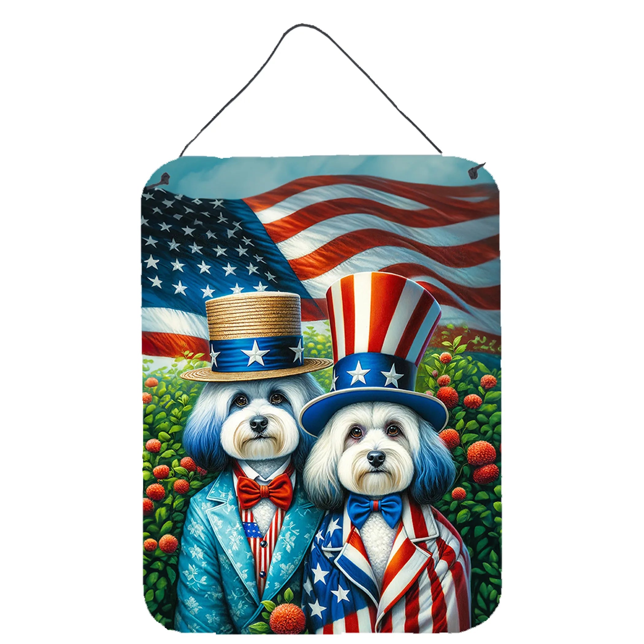 All American Dogs Wall or Door Hanging Prints - Size: 16HX12W | Pack Of: 1 | Collection name: All american dogs