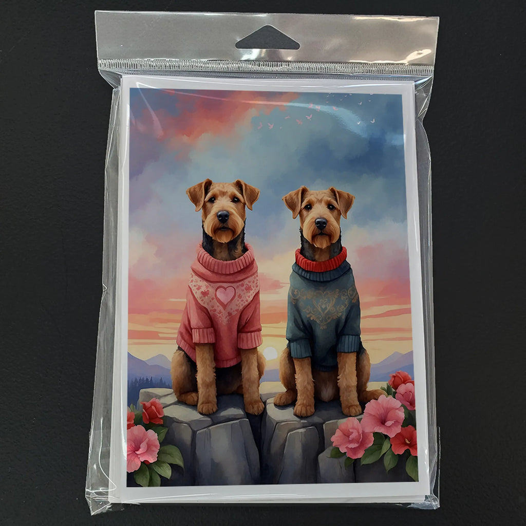 Two Hearts Greeting Cards  - Size: 5X7 | Pack Of: 8 | Collection name: Two hearts
