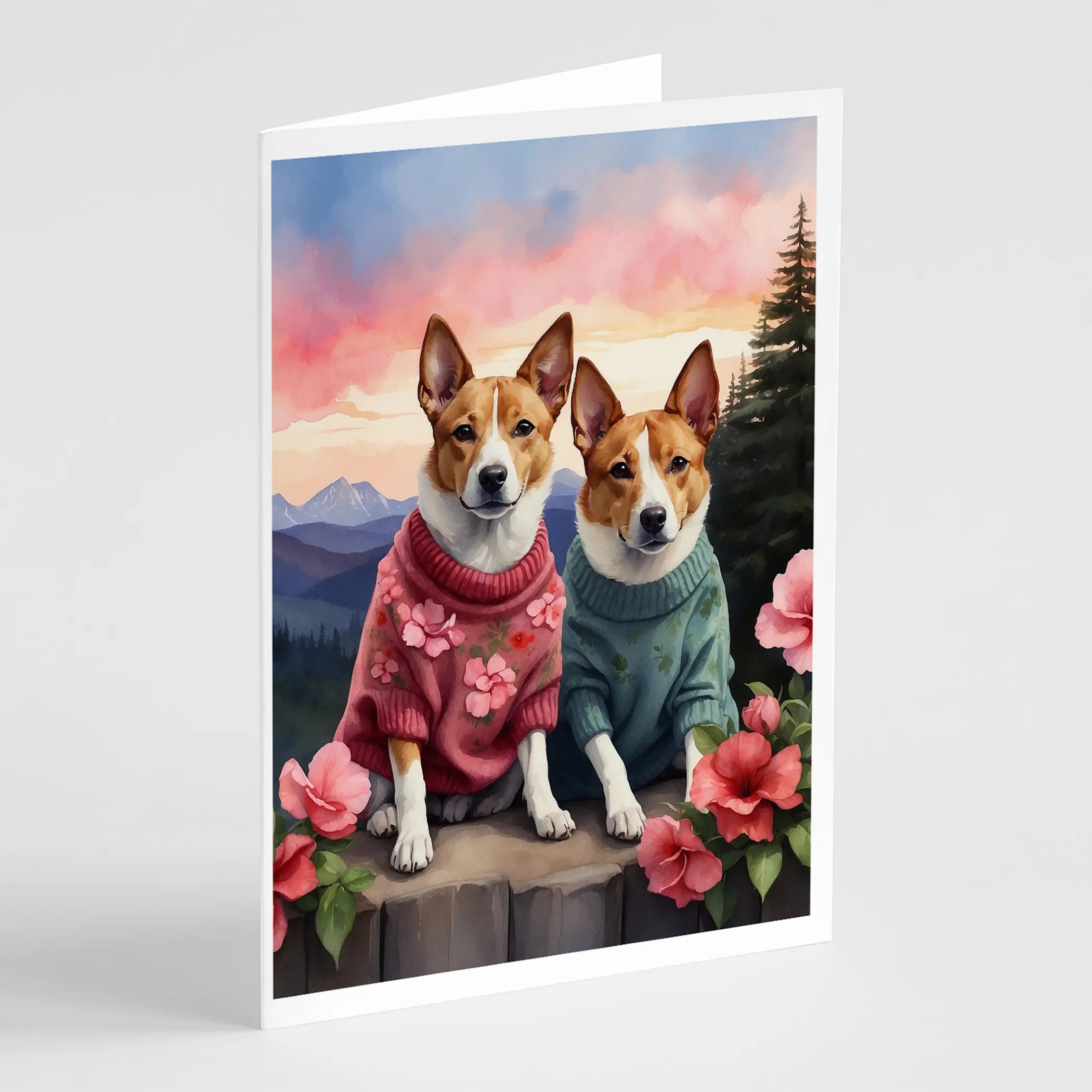 Two Hearts Greeting Cards  - Size: 5X7 | Pack Of: 8 | Collection name: Two hearts