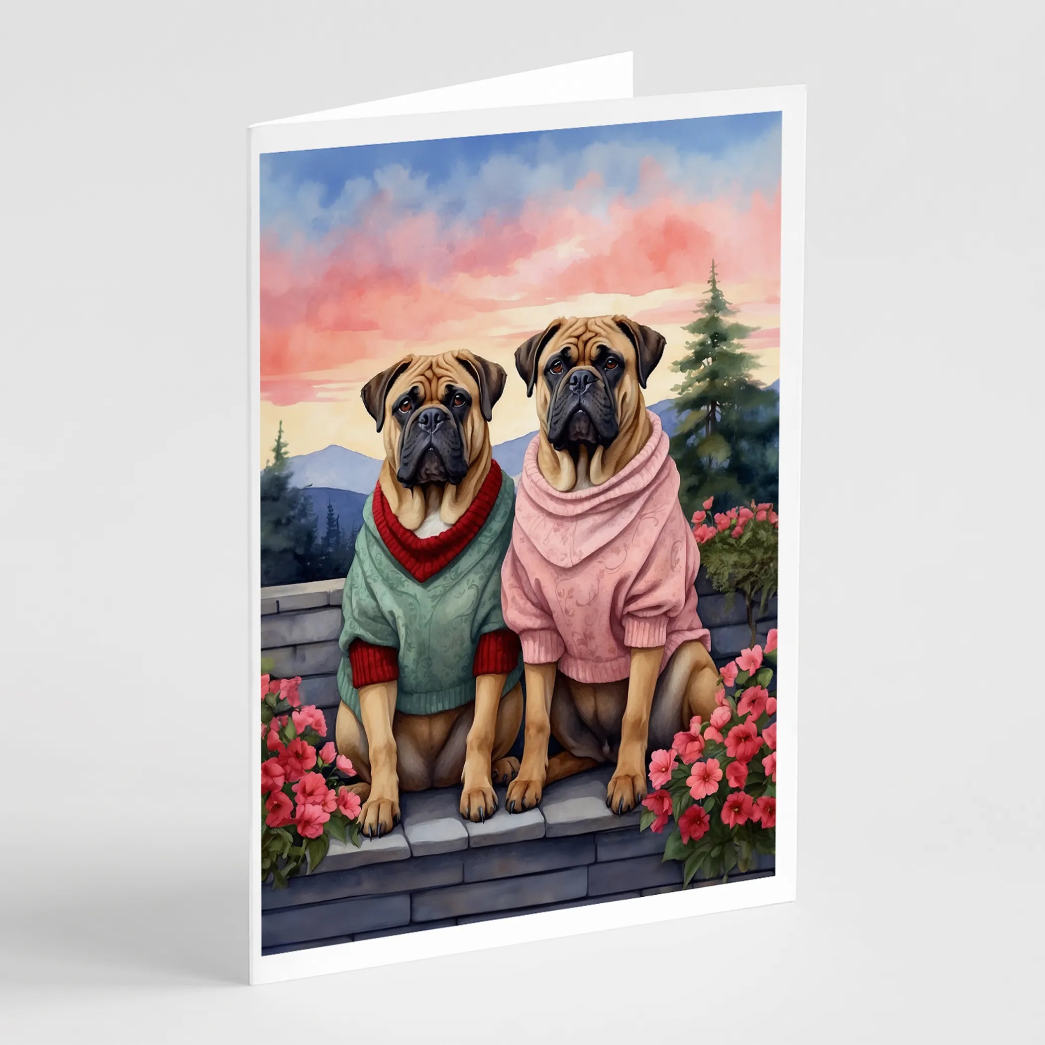 Two Hearts Greeting Cards  - Size: 5X7 | Pack Of: 8 | Collection name: Two hearts