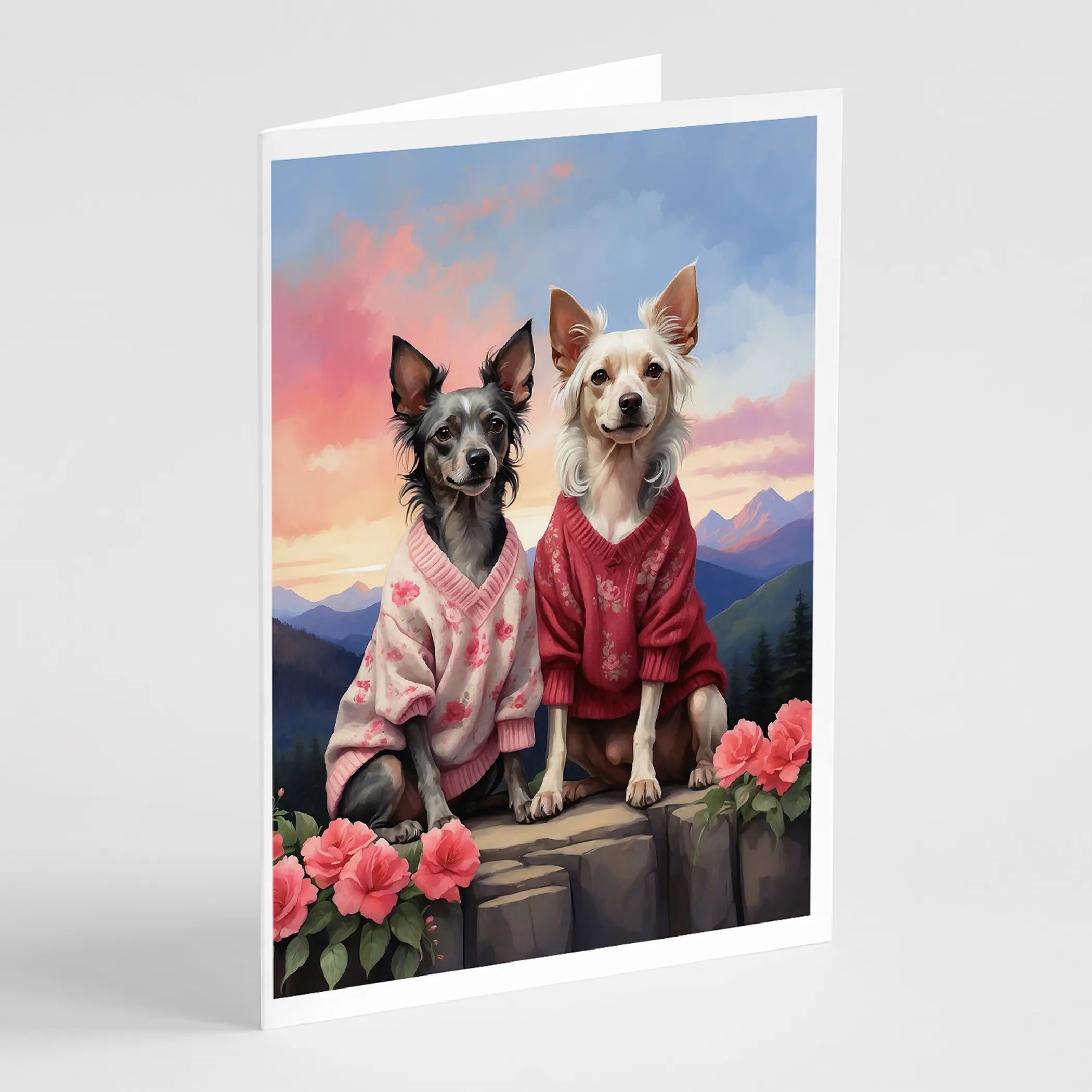 Two Hearts Greeting Cards  - Size: 5X7 | Pack Of: 8 | Collection name: Two hearts