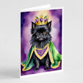 King of Mardi Gras Greeting Cards  - Size: 5X7 | Pack Of: 1 | Collection name: King of mardi gras