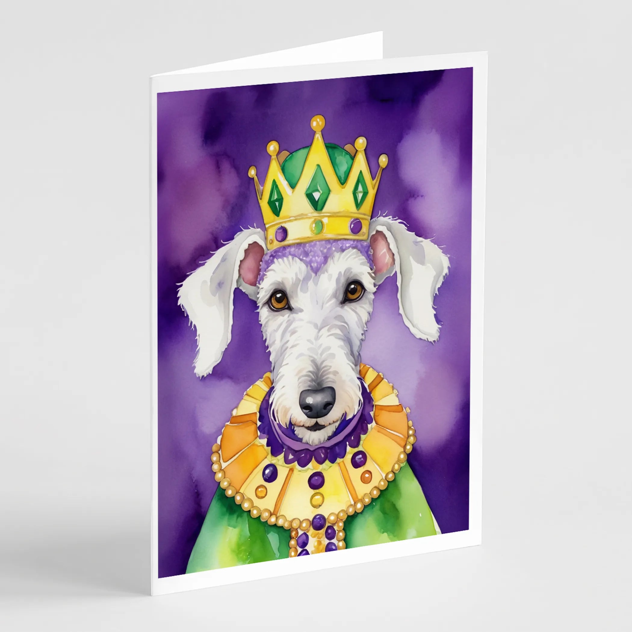 King of Mardi Gras Greeting Cards  - Size: 5X7 | Pack Of: 1 | Collection name: King of mardi gras