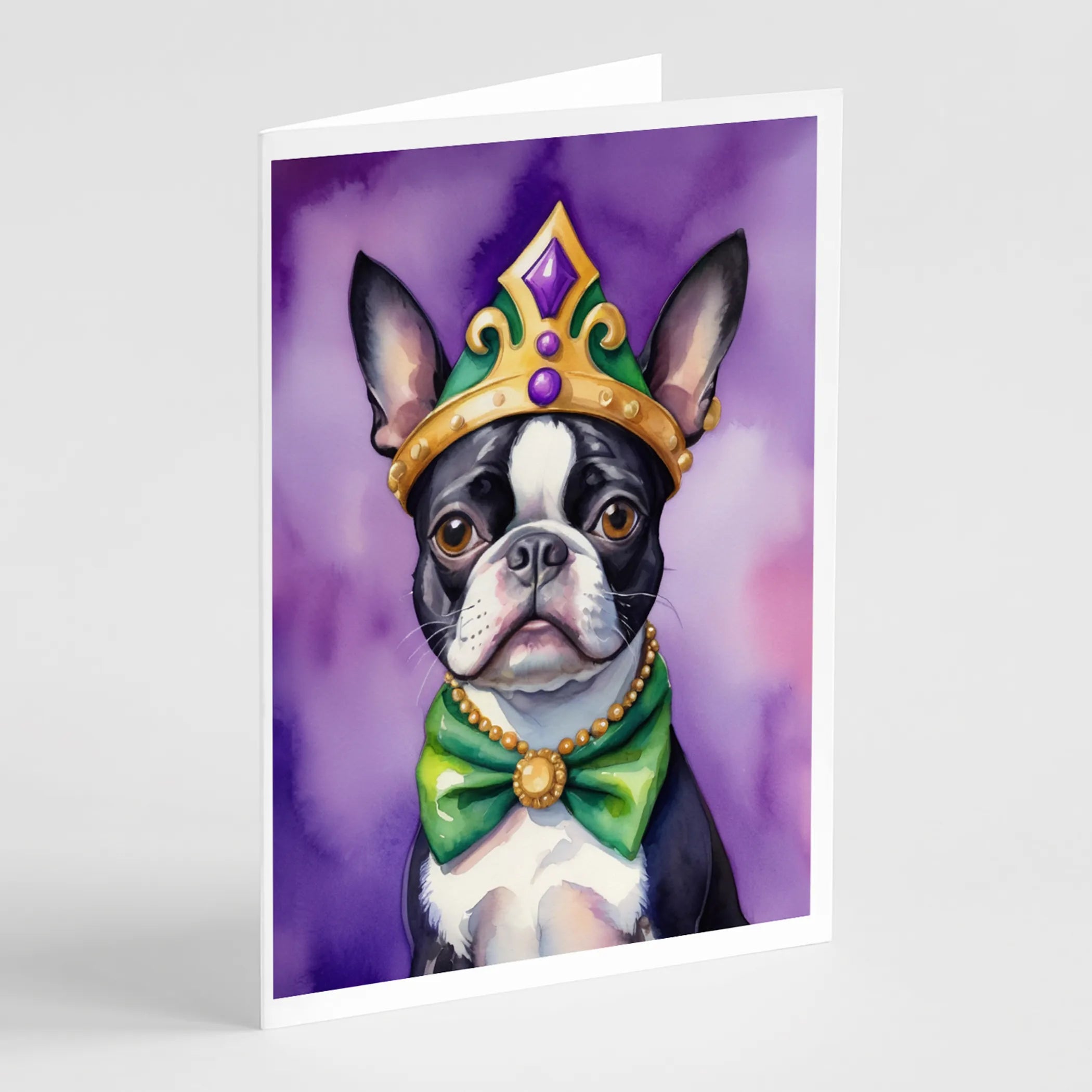 King of Mardi Gras Greeting Cards  - Size: 5X7 | Pack Of: 1 | Collection name: King of mardi gras