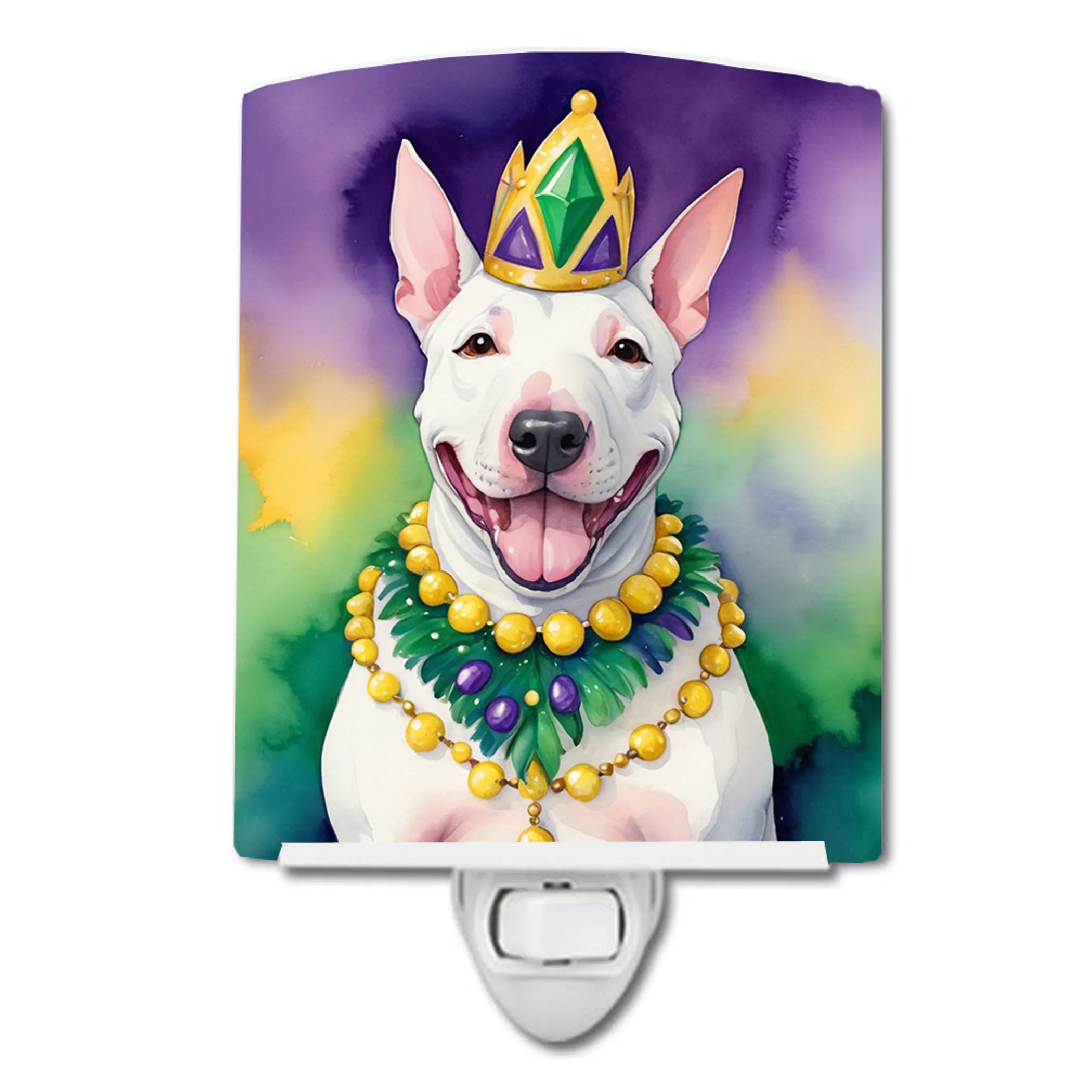 King of Mardi Gras Ceramic Night Light - Pack Of: 1 | Collection name: King of mardi gras