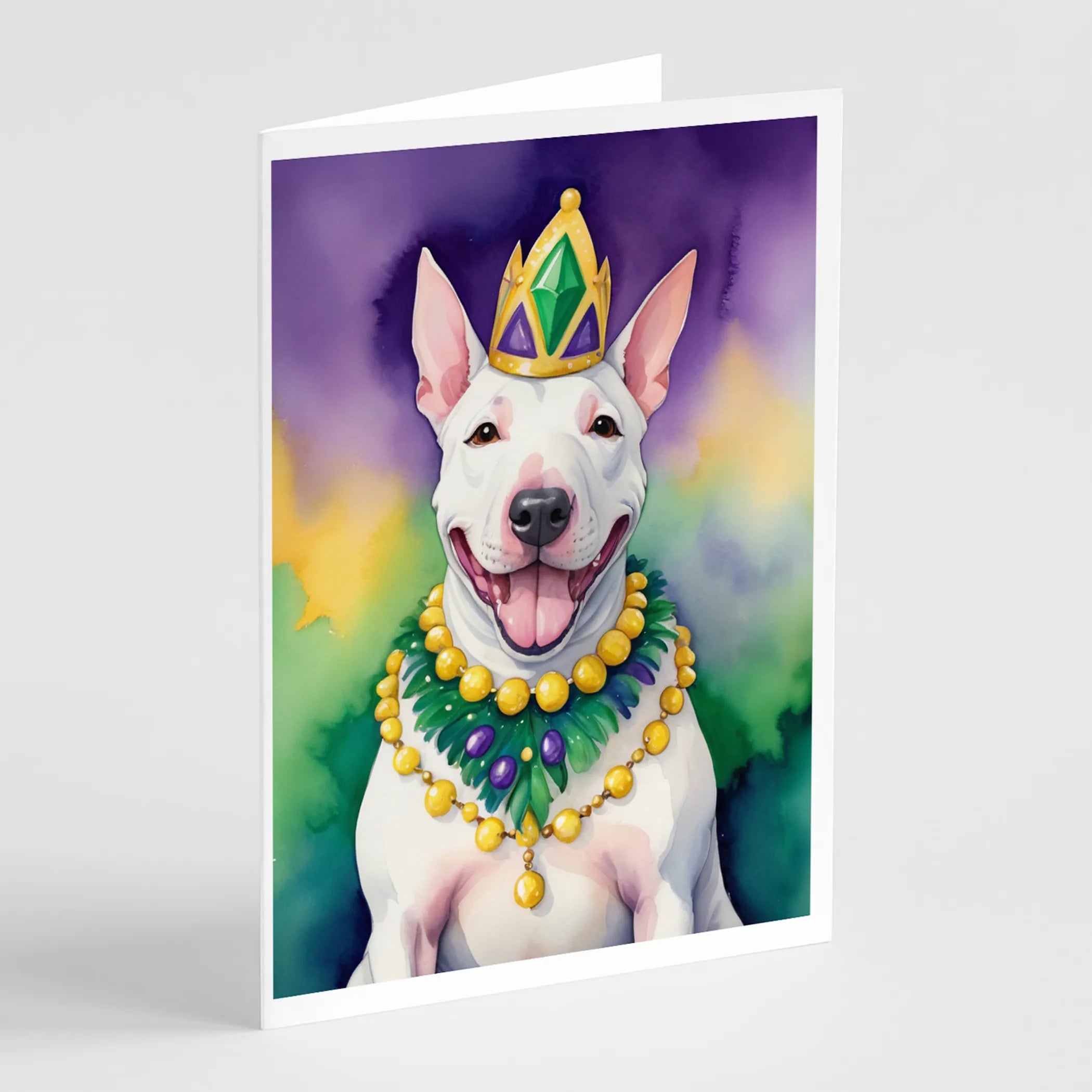 King of Mardi Gras Greeting Cards  - Size: 5X7 | Pack Of: 1 | Collection name: King of mardi gras