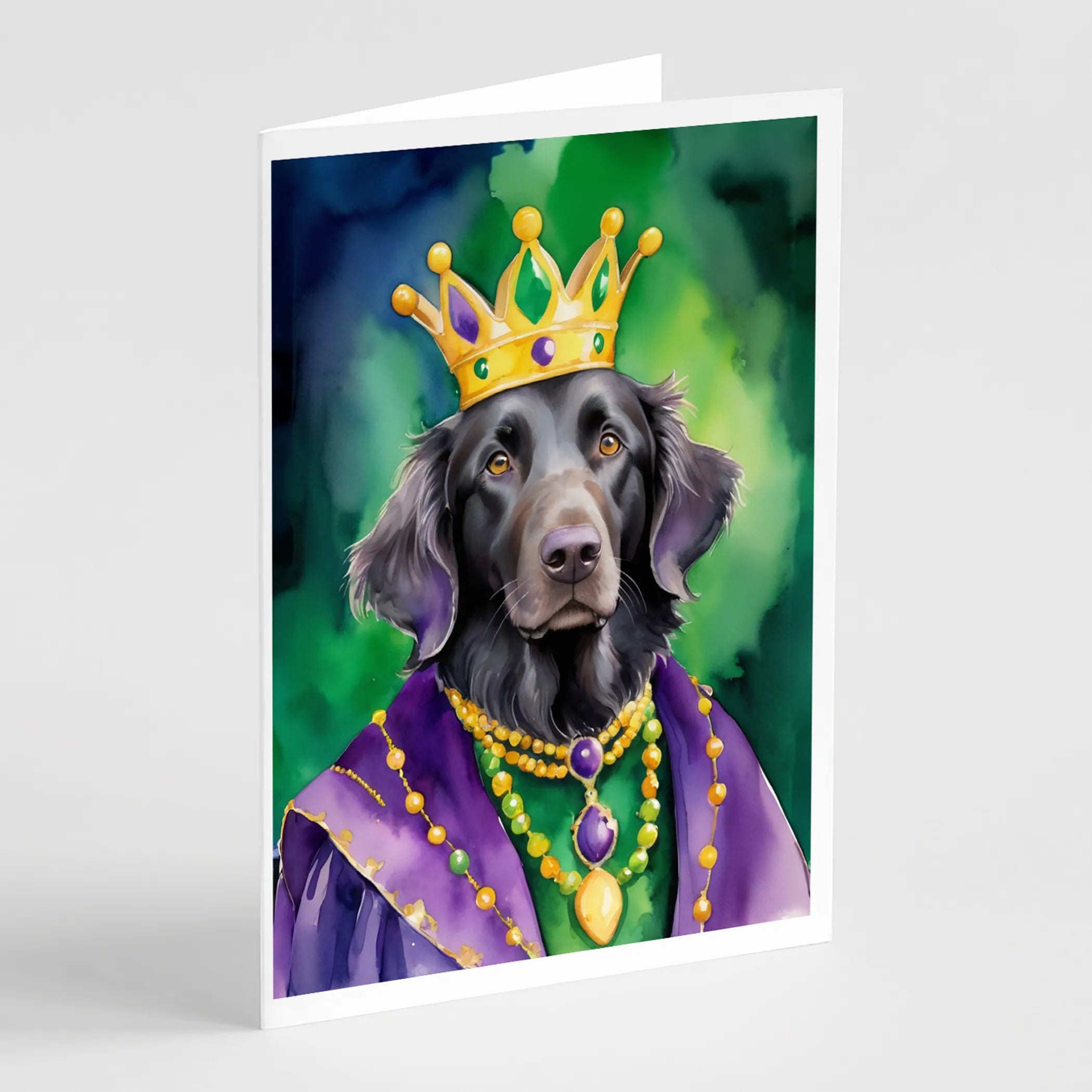 King of Mardi Gras Greeting Cards  - Size: 5X7 | Pack Of: 1 | Collection name: King of mardi gras