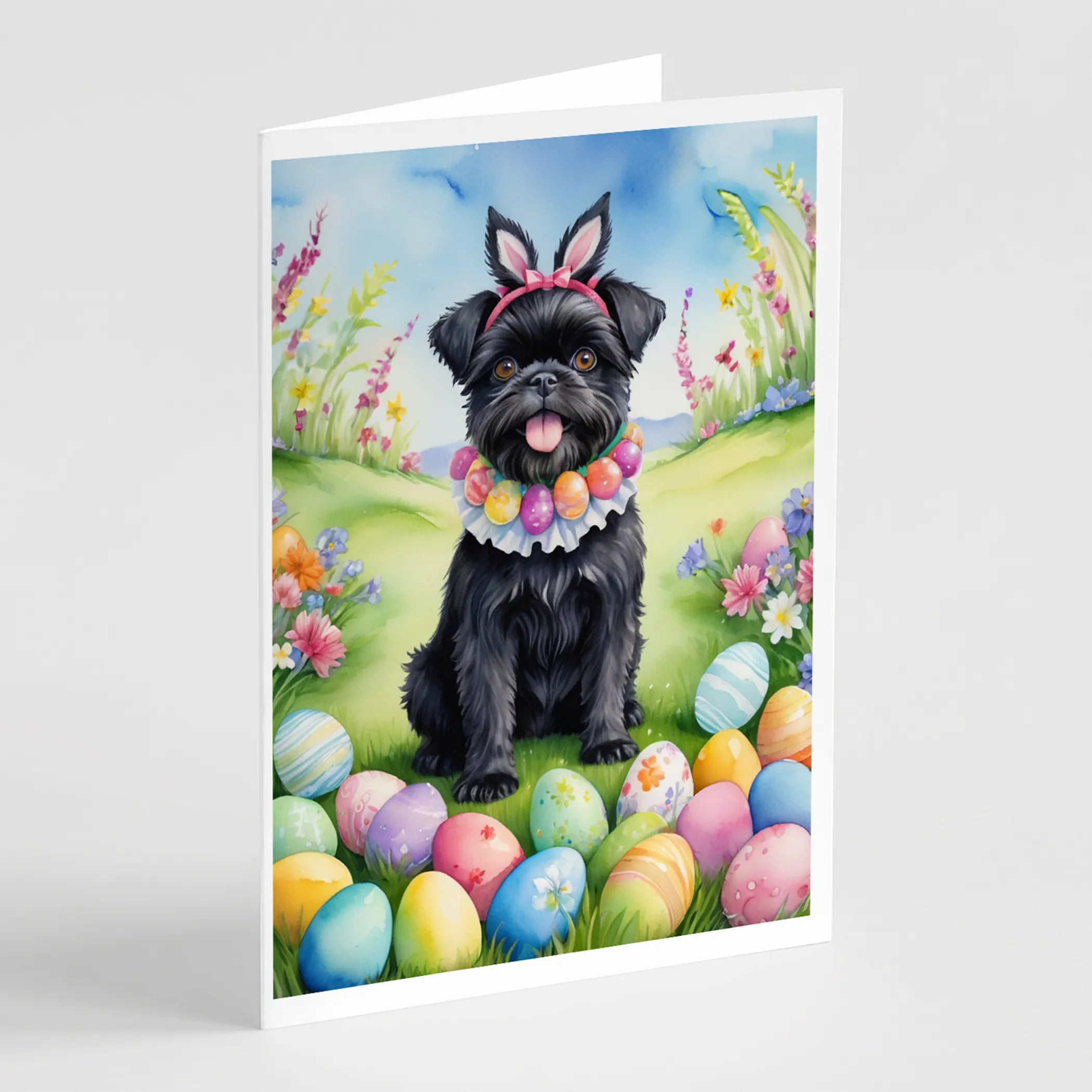 Easter Egg Hunt Greeting Cards  - Size: 5X7 | Pack Of: 8 | Collection name: Easter egg hunt