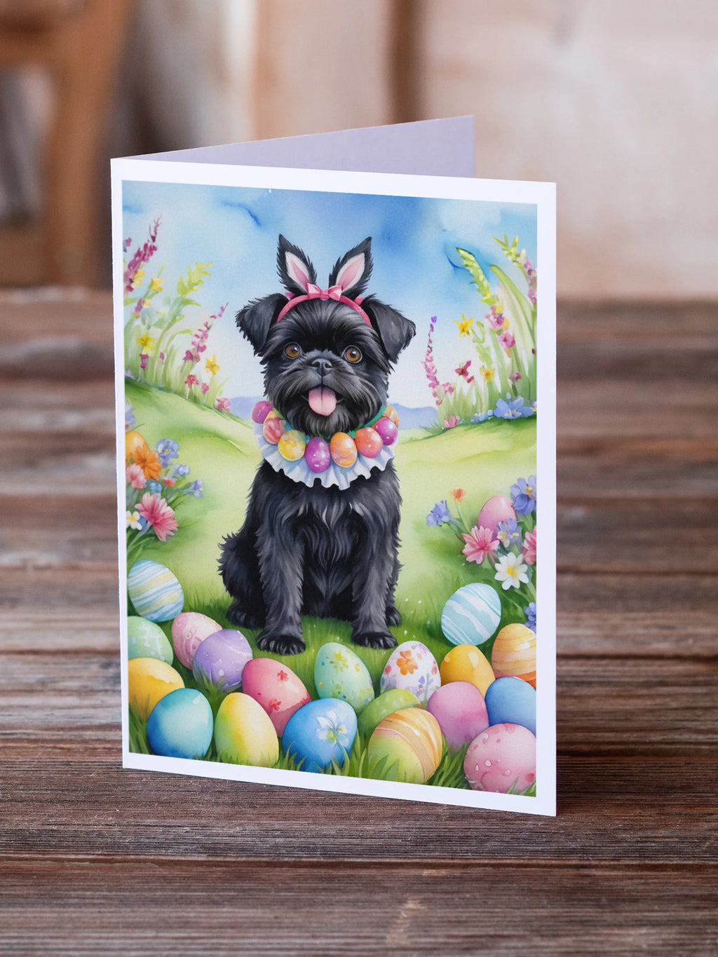 Easter Egg Hunt Greeting Cards  - Size: 5X7 | Pack Of: 8 | Collection name: Easter egg hunt