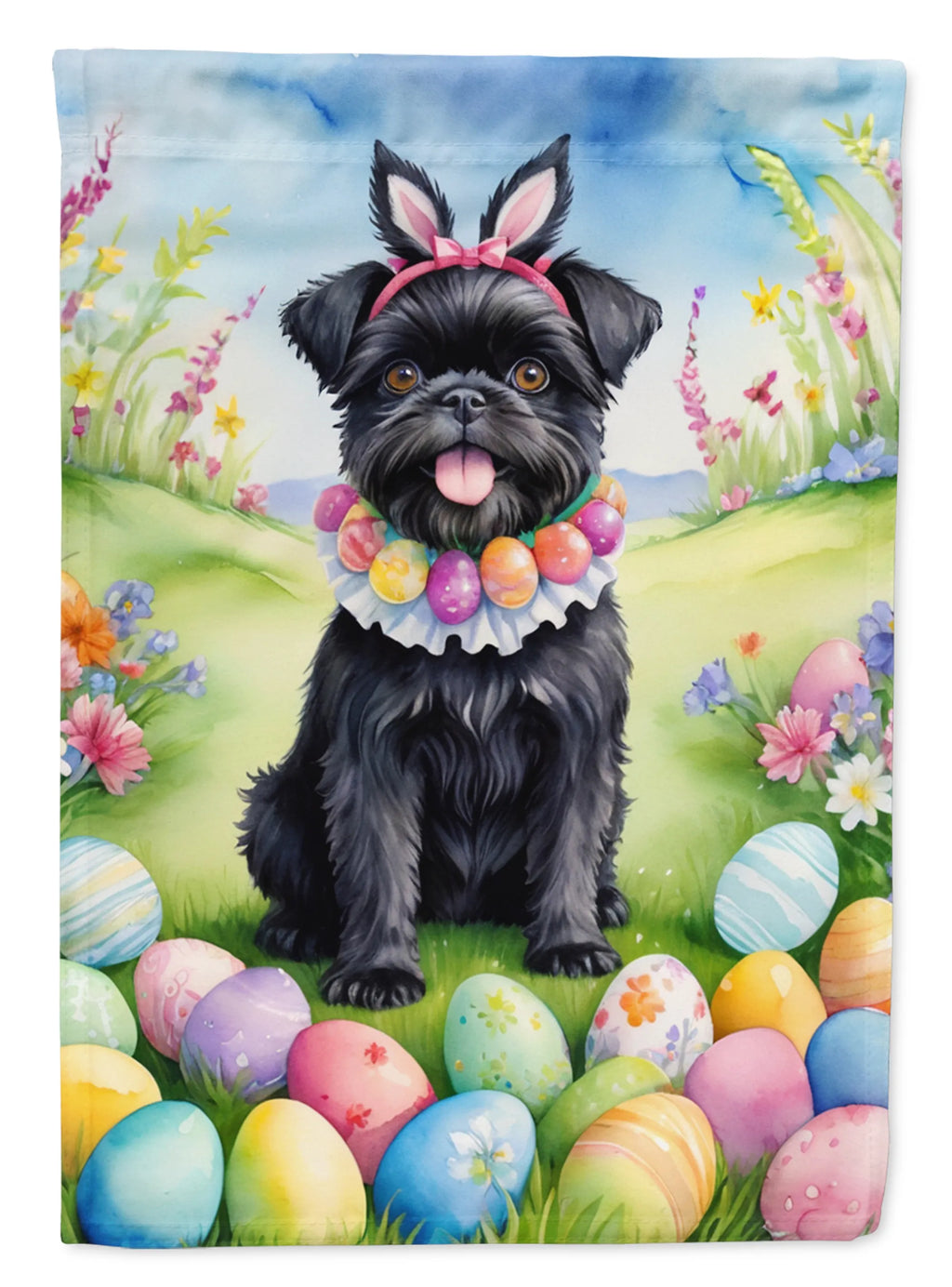 Easter Egg Hunt Decorative Flag - Size: GARDEN SIZE | Pack Of: 1 | Collection name: Easter egg hunt