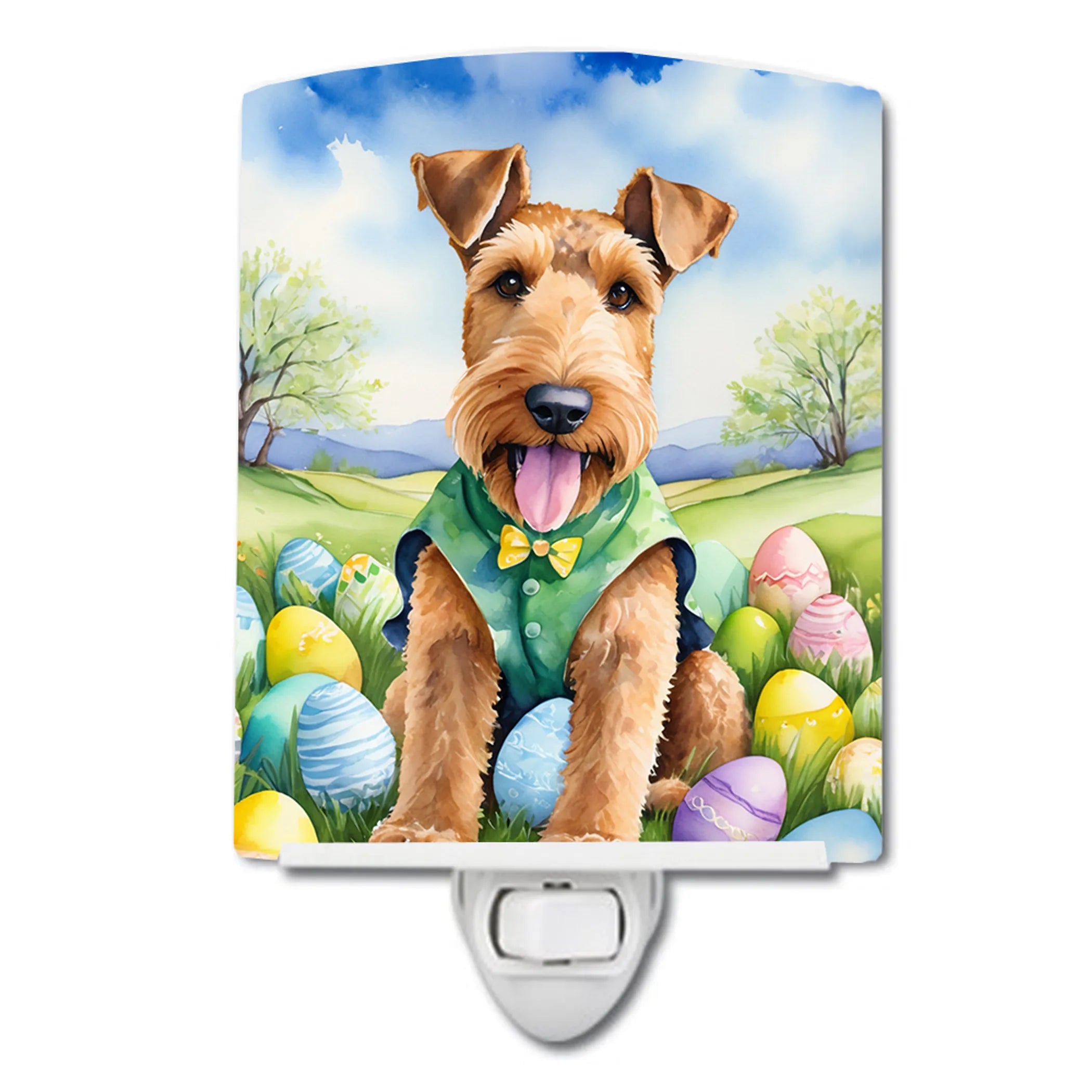 Easter Egg Hunt Ceramic Night Light - Pack Of: 1 | Collection name: Easter egg hunt