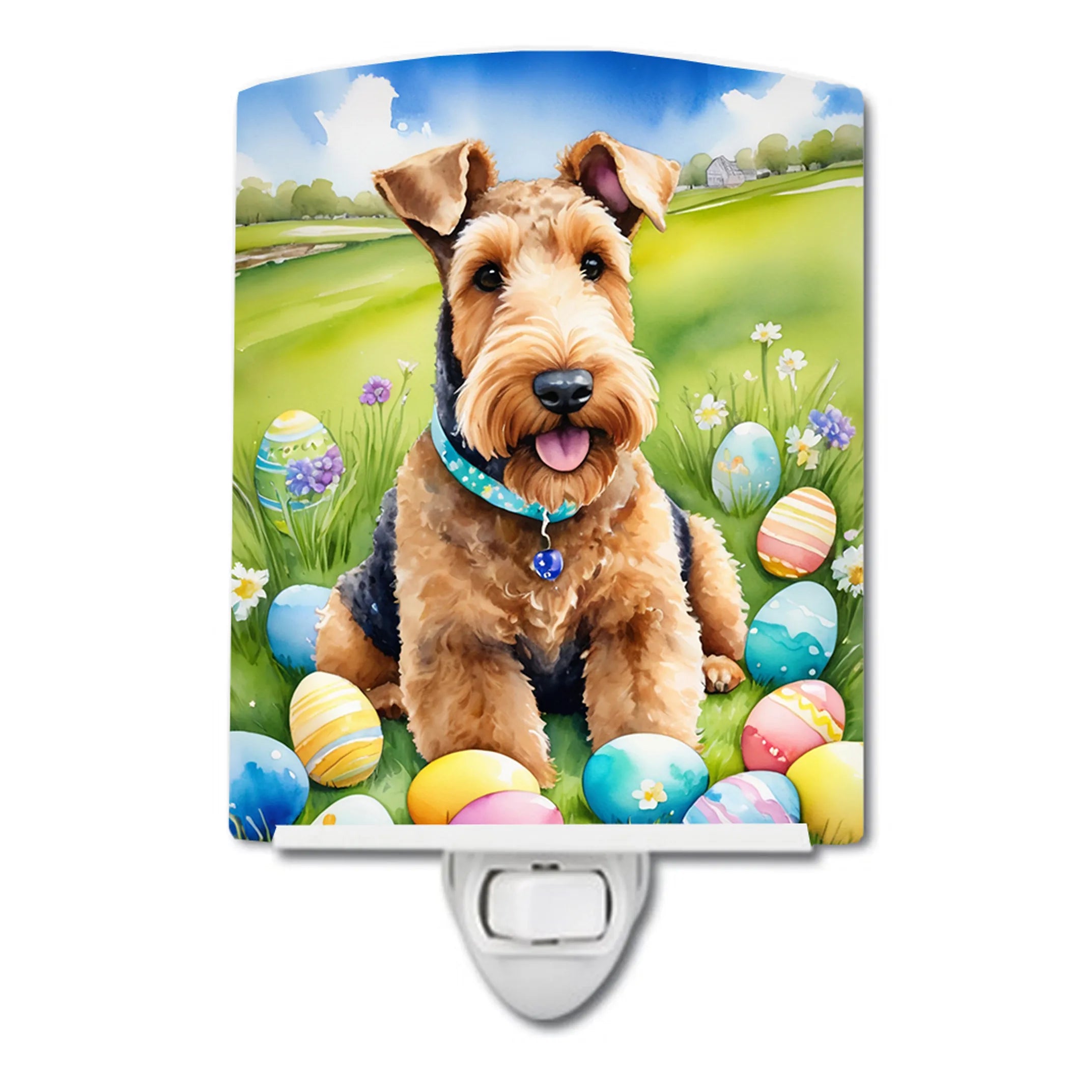 Easter Egg Hunt Ceramic Night Light - Pack Of: 1 | Collection name: Easter egg hunt