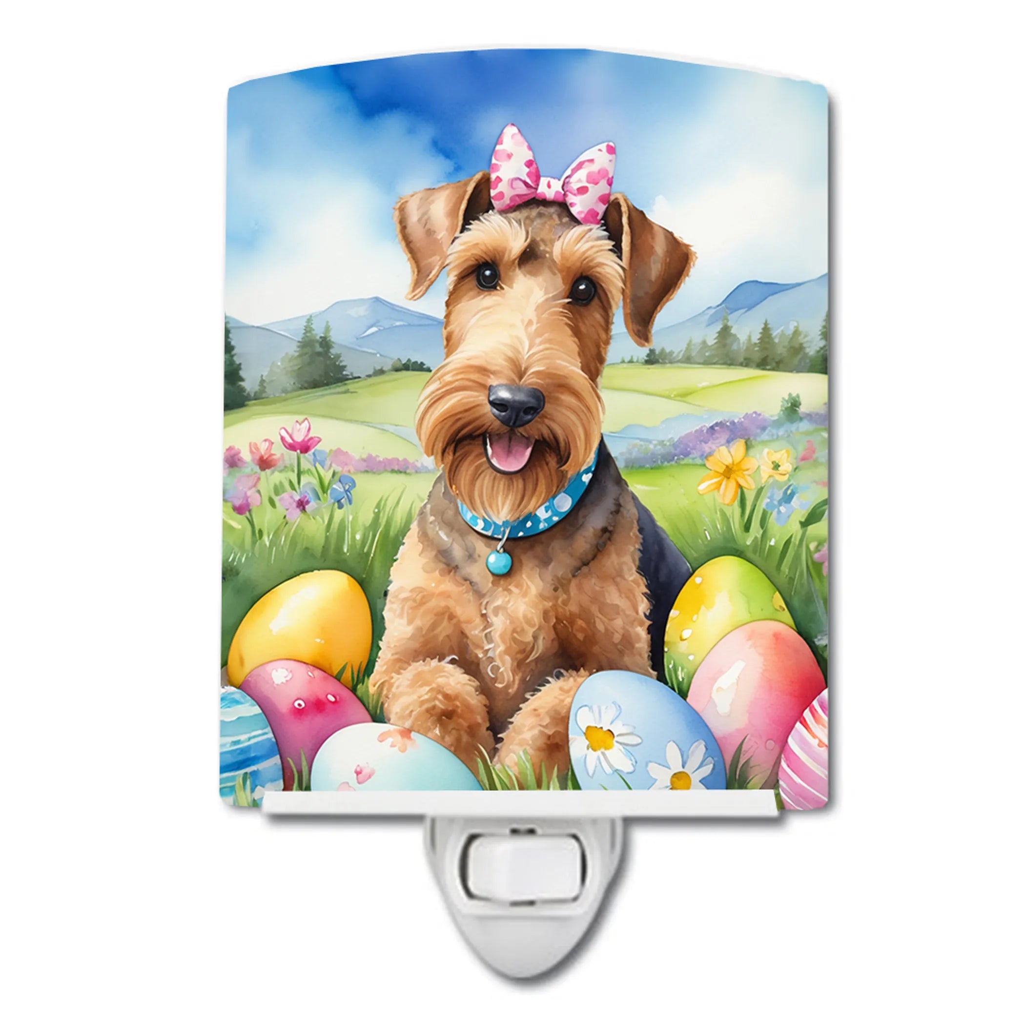 Easter Egg Hunt Ceramic Night Light - Pack Of: 1 | Collection name: Easter egg hunt