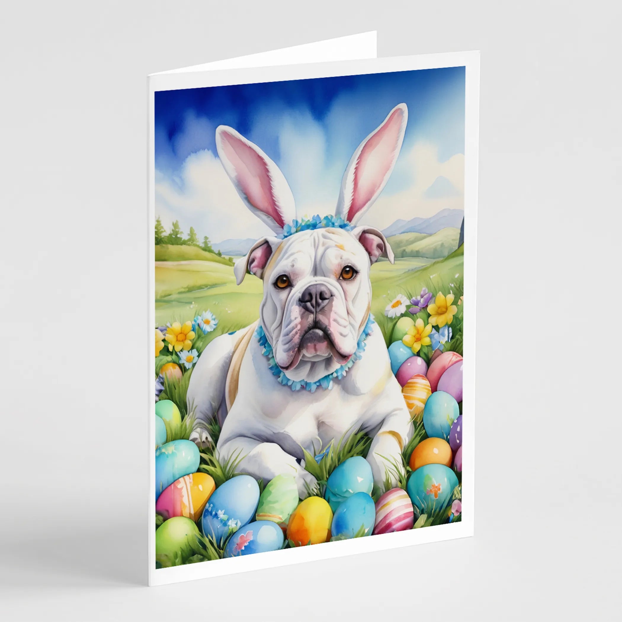 Easter Egg Hunt Greeting Cards  - Size: 5X7 | Pack Of: 8 | Collection name: Easter egg hunt