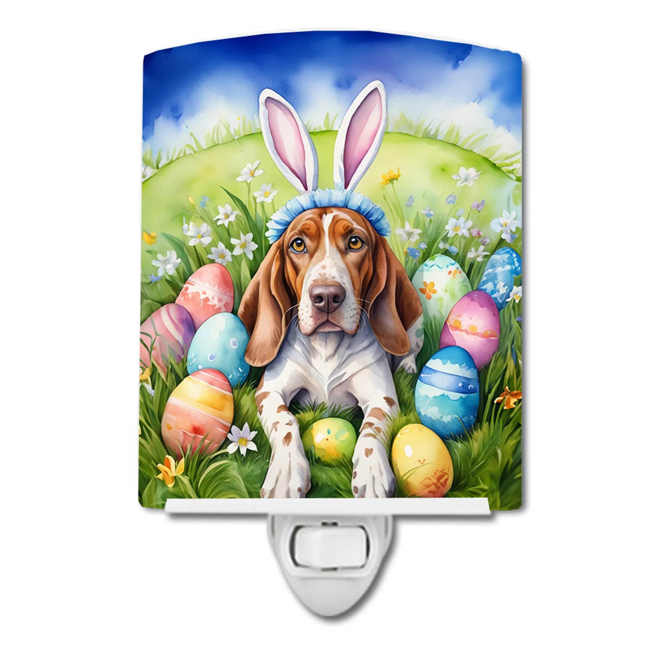 Easter Egg Hunt Ceramic Night Light - Pack Of: 1 | Collection name: Easter egg hunt