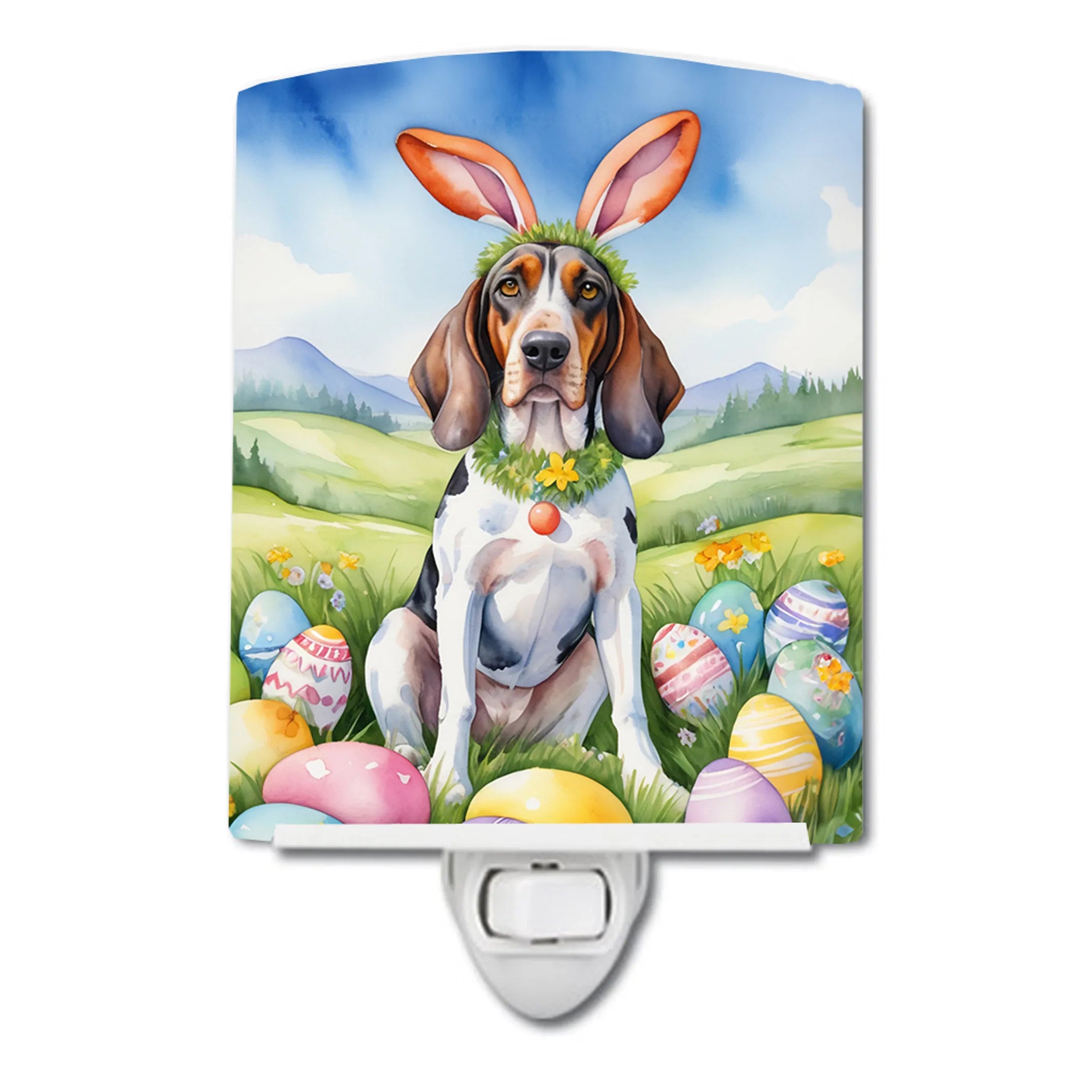 Easter Egg Hunt Ceramic Night Light - Pack Of: 1 | Collection name: Easter egg hunt