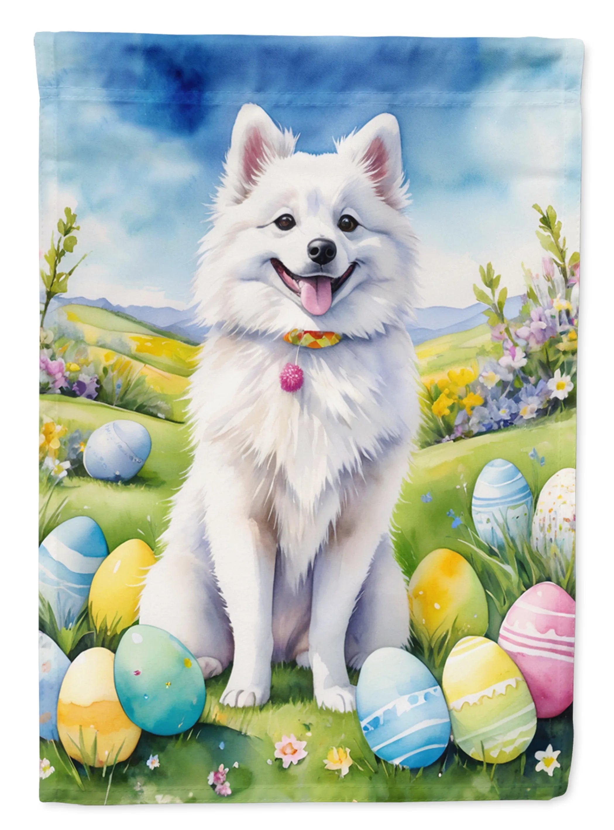 Easter Egg Hunt Decorative Flag - Size: GARDEN SIZE | Pack Of: 1 | Collection name: Easter egg hunt