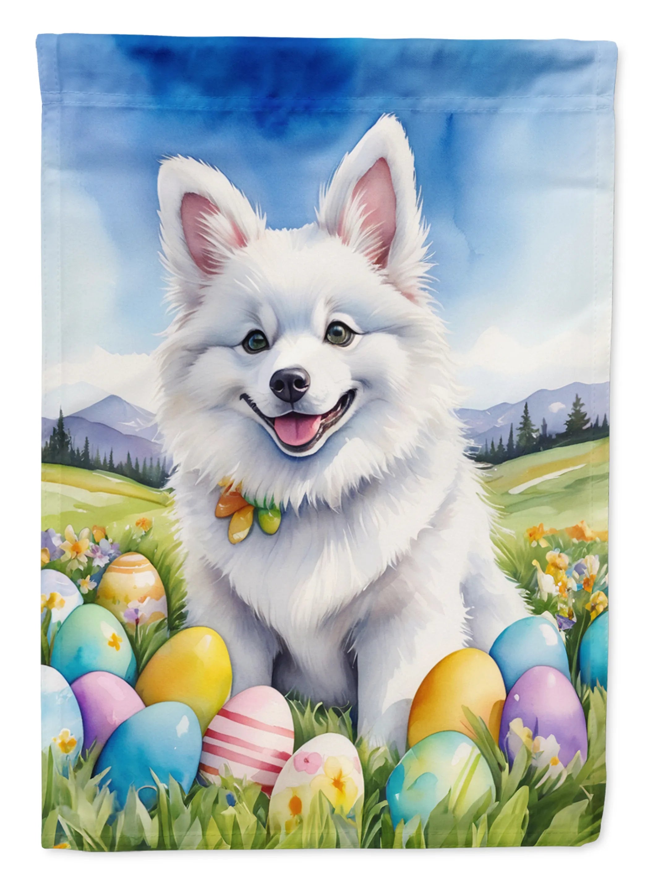 Easter Egg Hunt Decorative Flag - Size: GARDEN SIZE | Pack Of: 1 | Collection name: Easter egg hunt