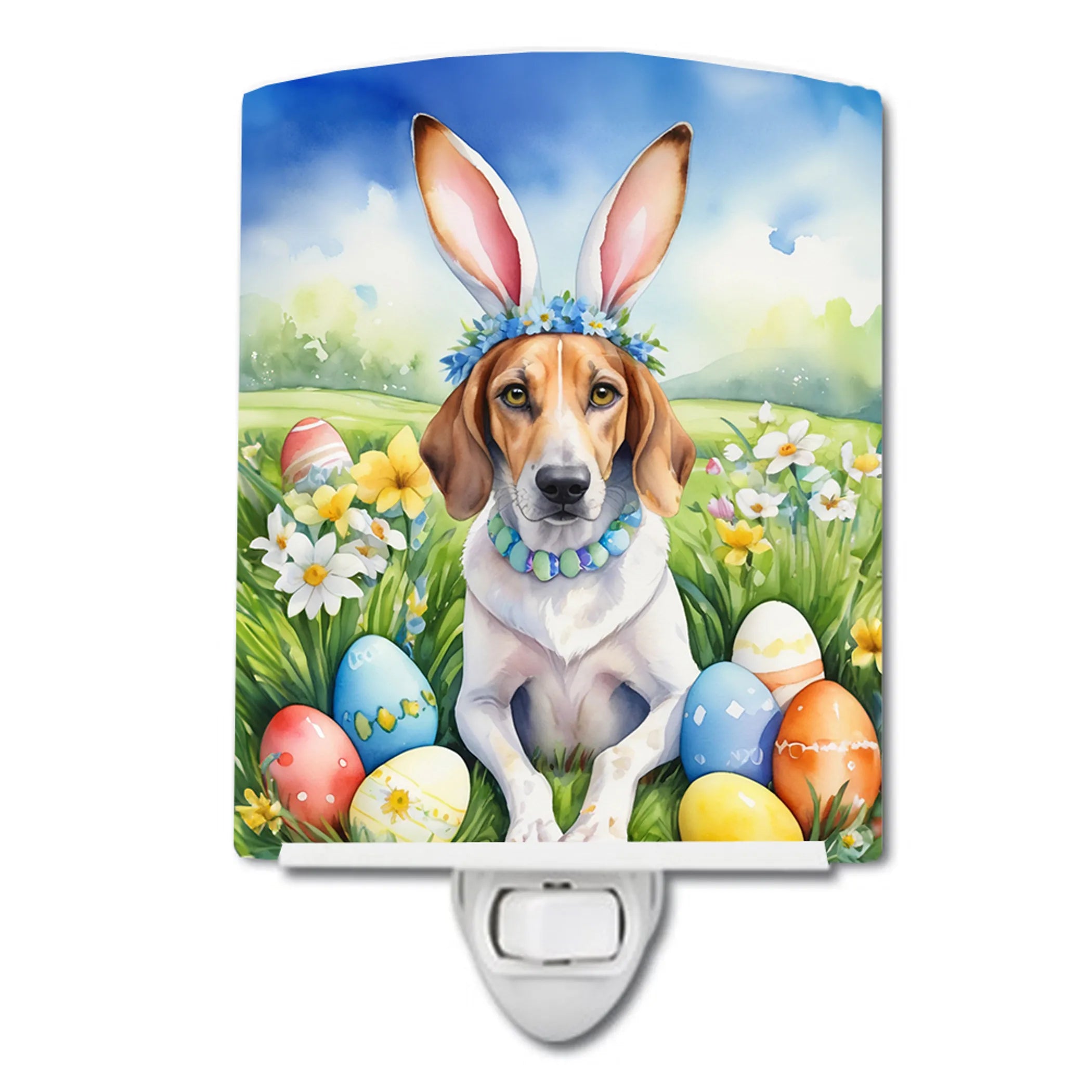 Easter Egg Hunt Ceramic Night Light - Pack Of: 1 | Collection name: Easter egg hunt