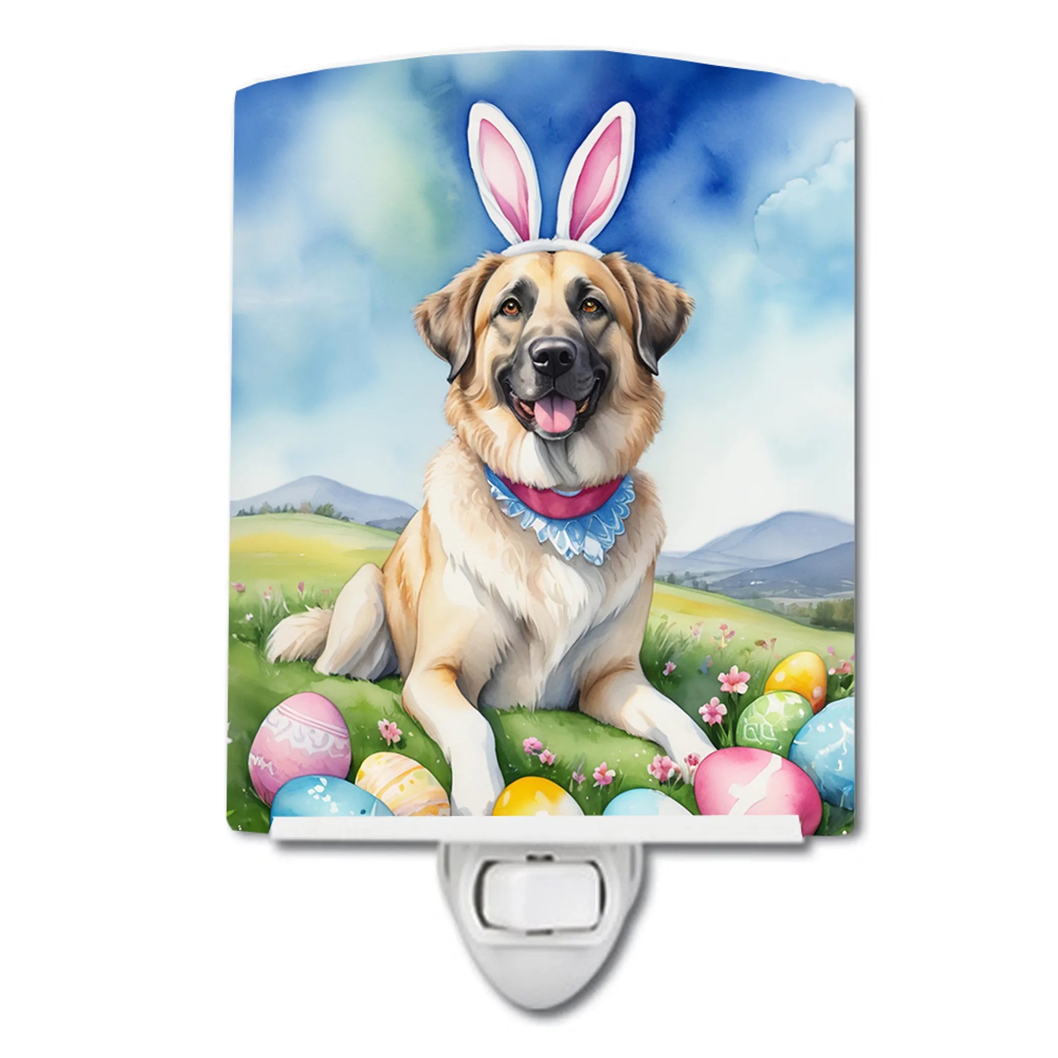 Easter Egg Hunt Ceramic Night Light - Pack Of: 1 | Collection name: Easter egg hunt