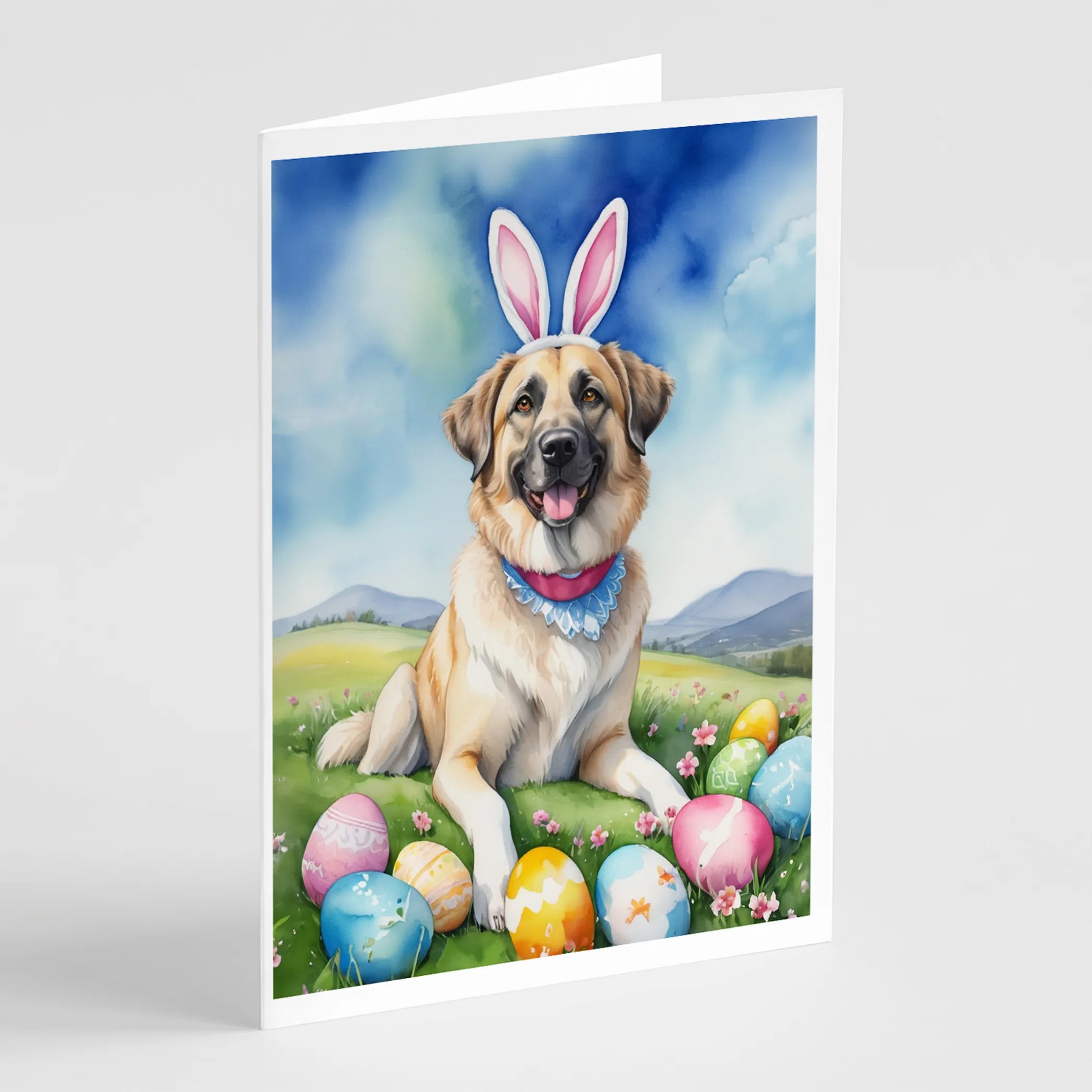 Easter Egg Hunt Greeting Cards  - Size: 5X7 | Pack Of: 8 | Collection name: Easter egg hunt