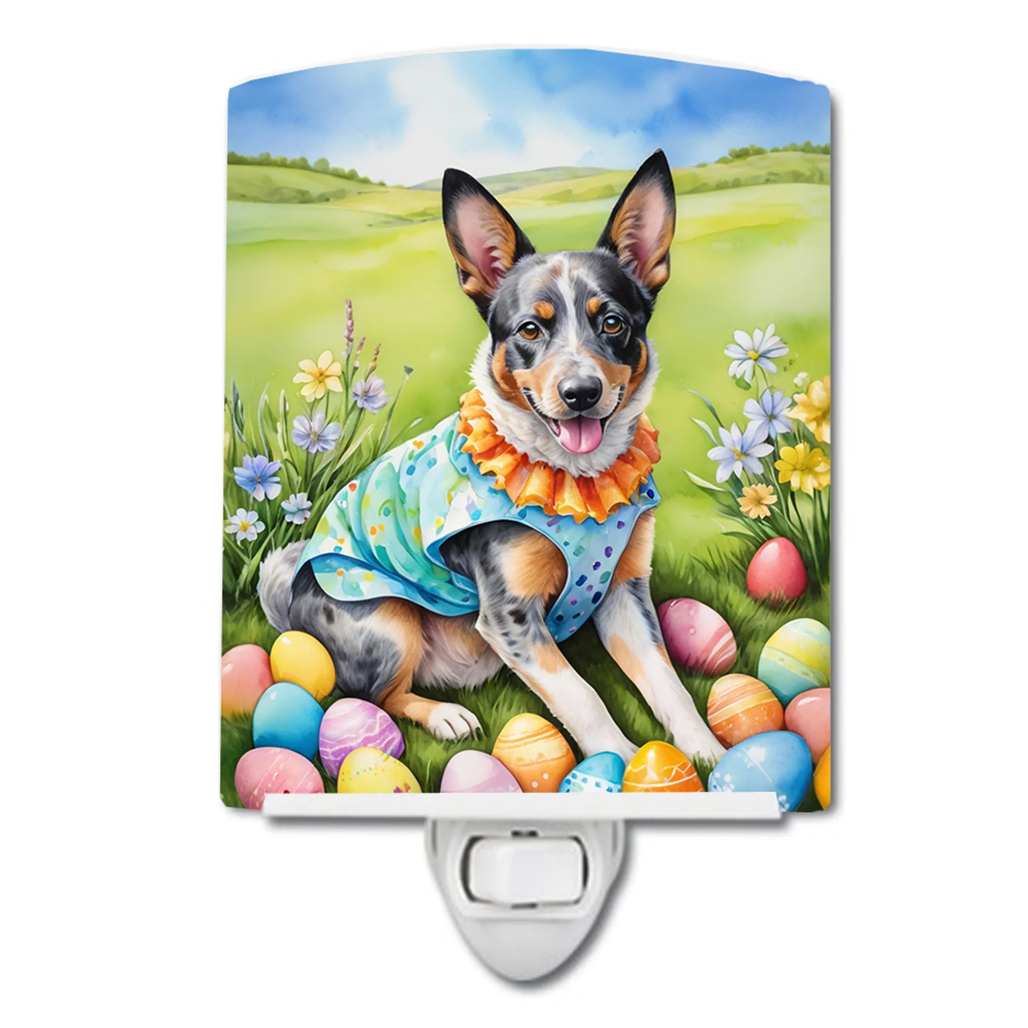 Easter Egg Hunt Ceramic Night Light - Pack Of: 1 | Collection name: Easter egg hunt