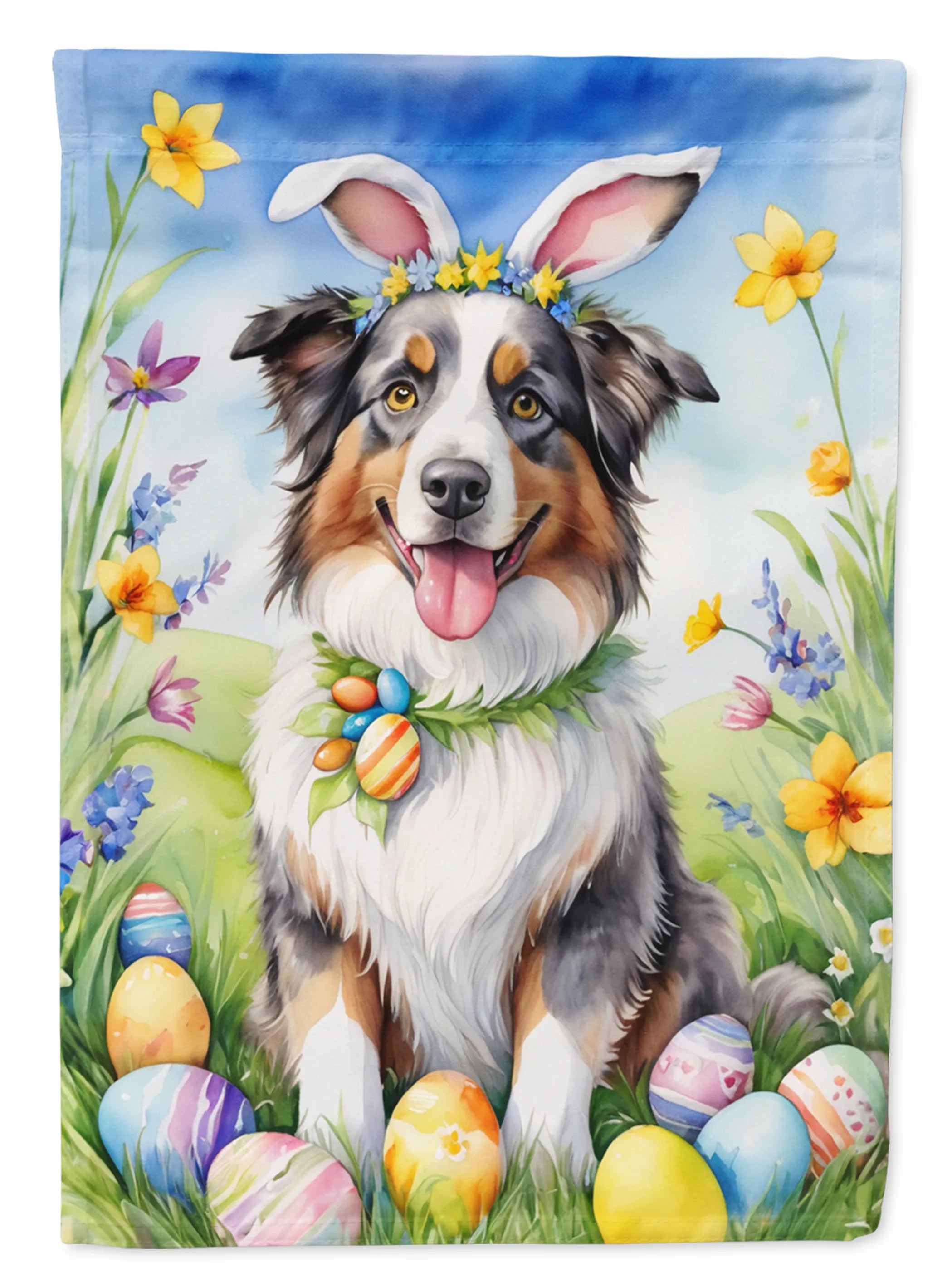 Easter Egg Hunt Decorative Flag - Size: GARDEN SIZE | Pack Of: 1 | Collection name: Easter egg hunt