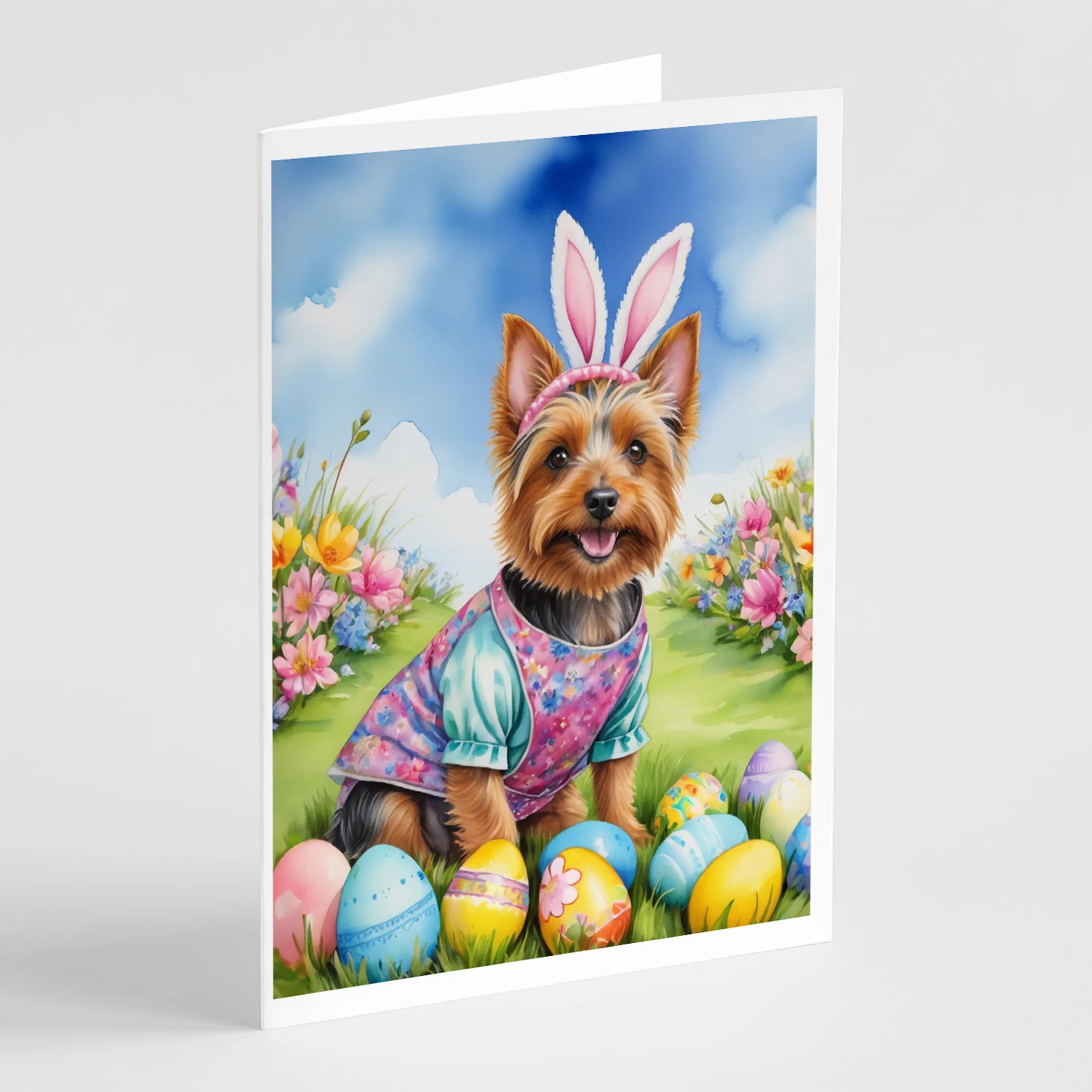 Easter Egg Hunt Greeting Cards  - Size: 5X7 | Pack Of: 8 | Collection name: Easter egg hunt