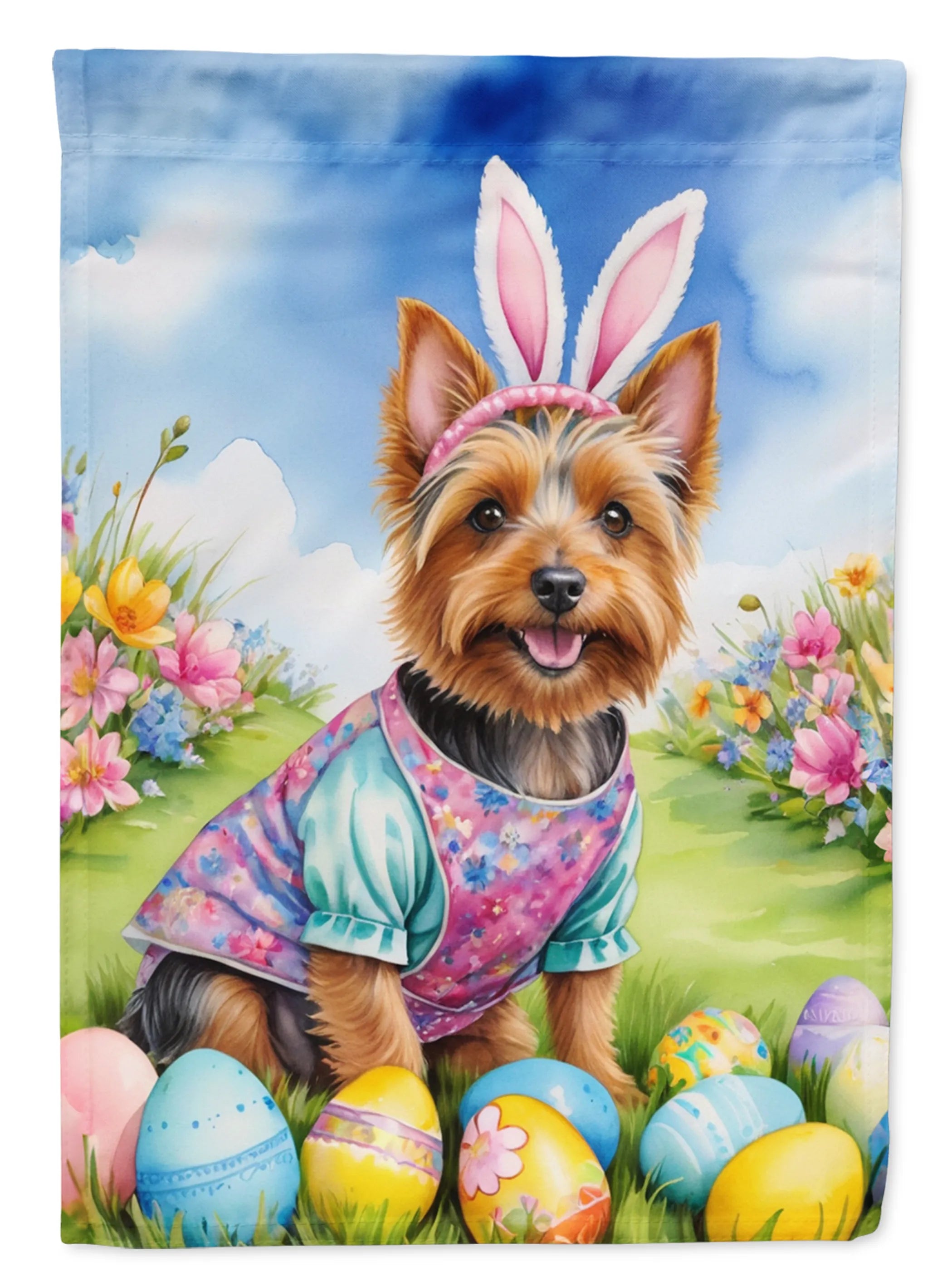 Easter Egg Hunt Decorative Flag - Size: GARDEN SIZE | Pack Of: 1 | Collection name: Easter egg hunt