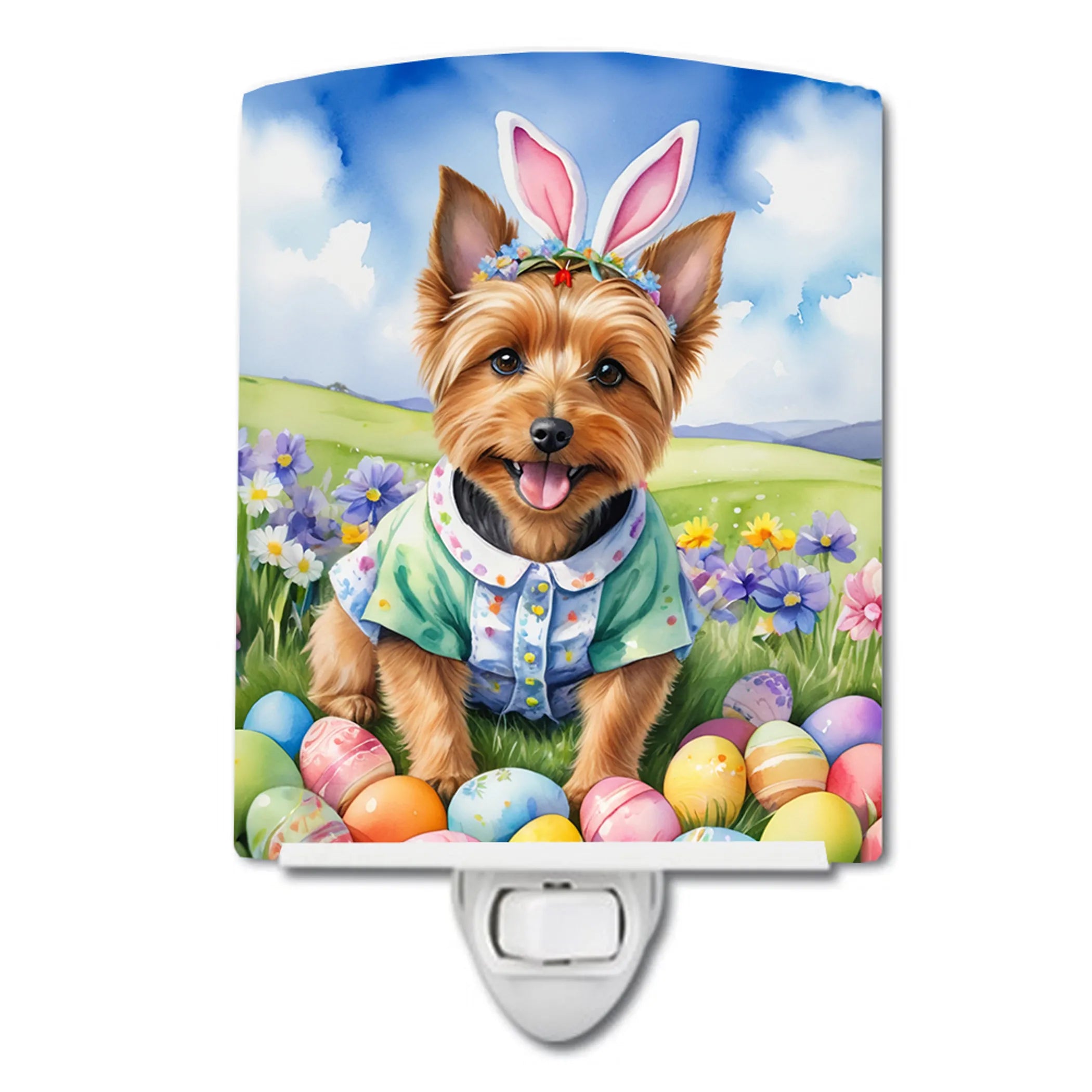 Easter Egg Hunt Ceramic Night Light - Pack Of: 1 | Collection name: Easter egg hunt