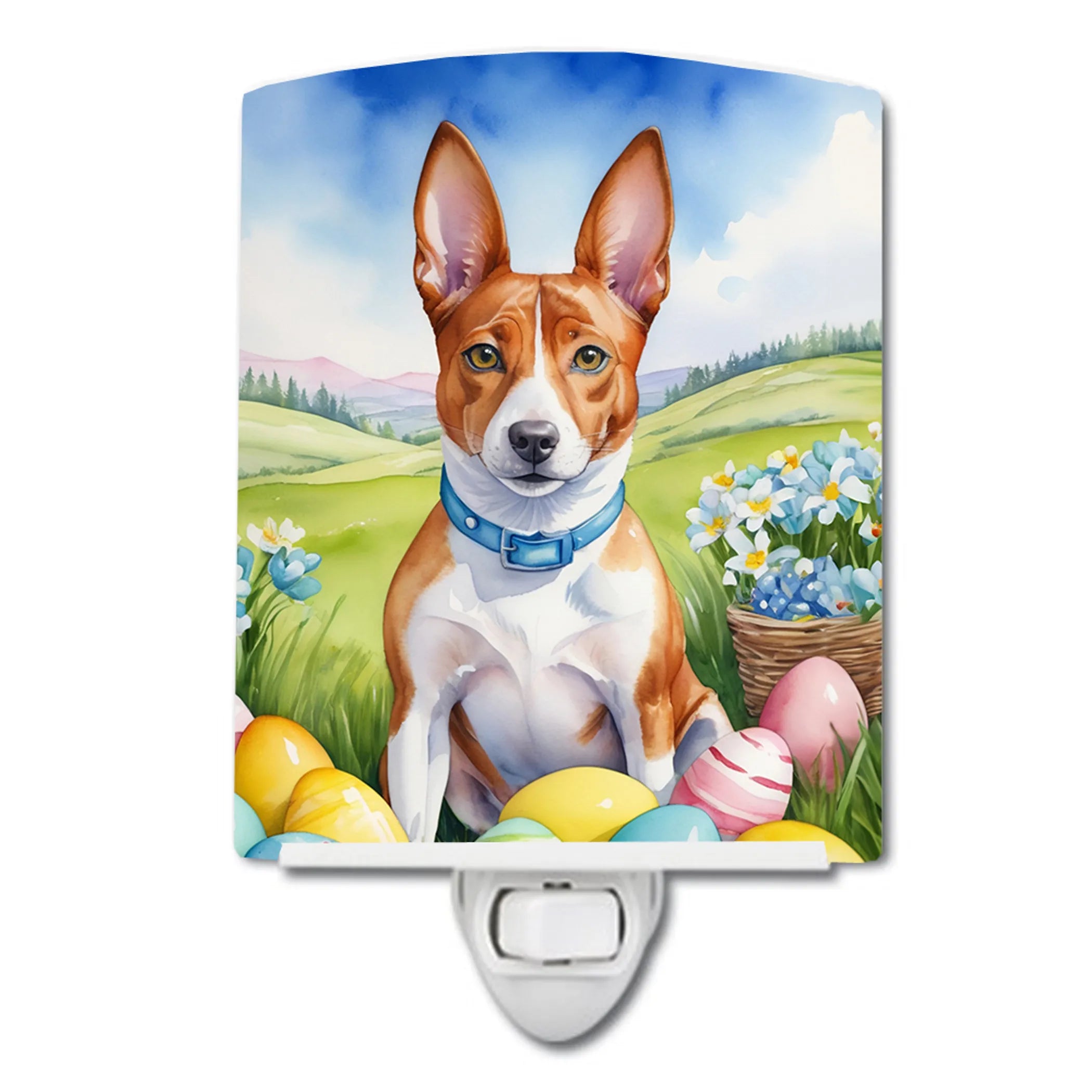Easter Egg Hunt Ceramic Night Light - Pack Of: 1 | Collection name: Easter egg hunt