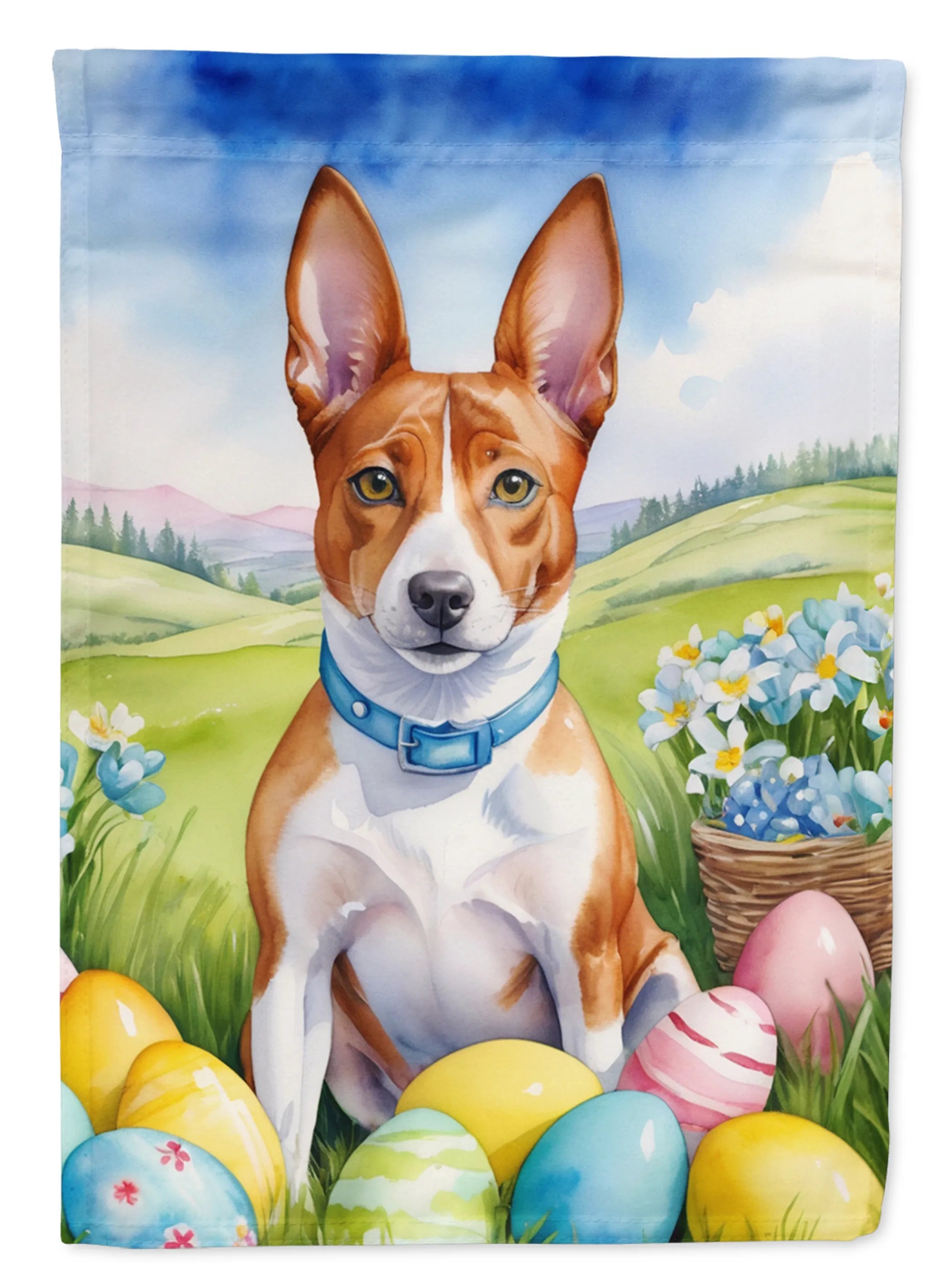 Easter Egg Hunt Decorative Flag - Size: GARDEN SIZE | Pack Of: 1 | Collection name: Easter egg hunt