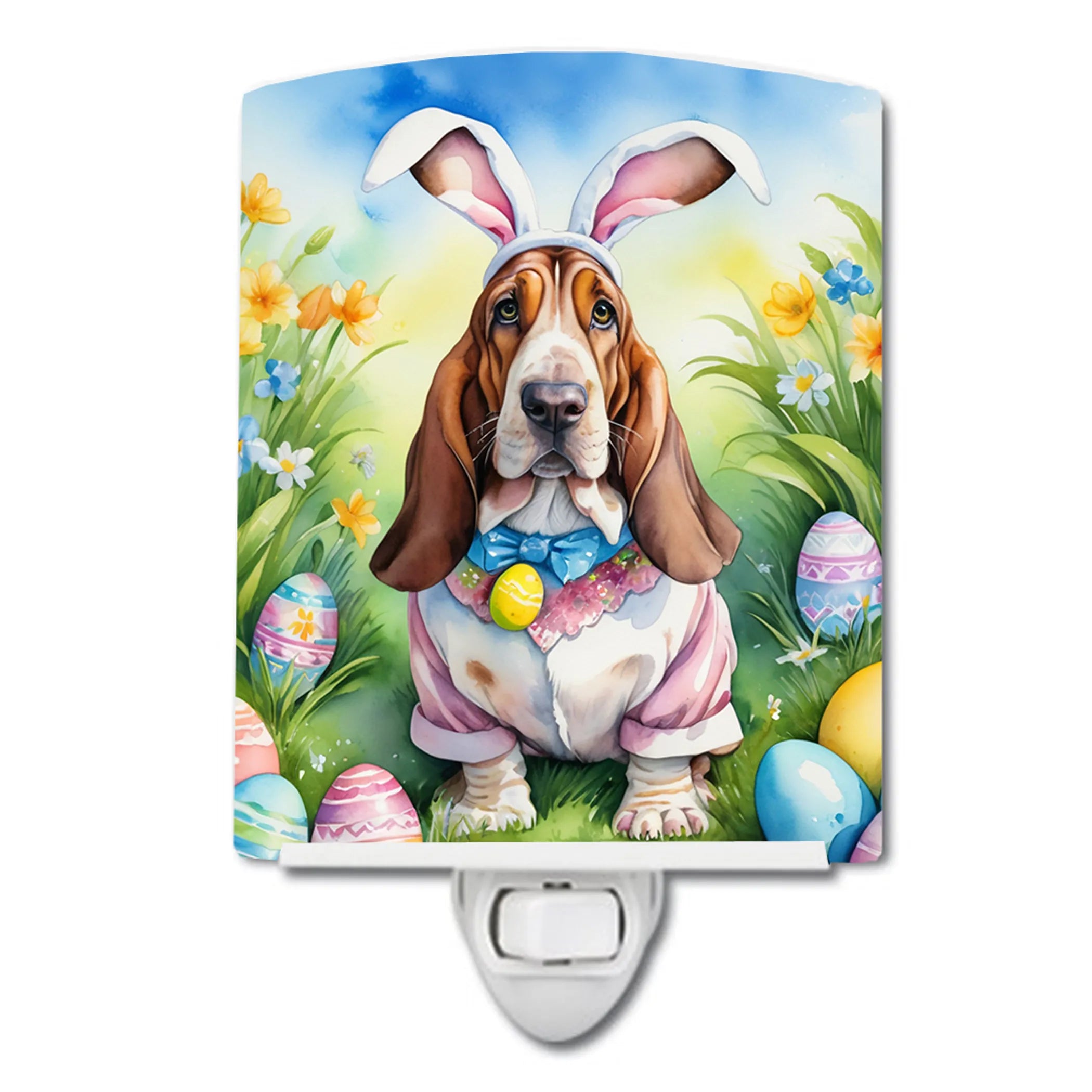 Easter Egg Hunt Ceramic Night Light - Pack Of: 1 | Collection name: Easter egg hunt
