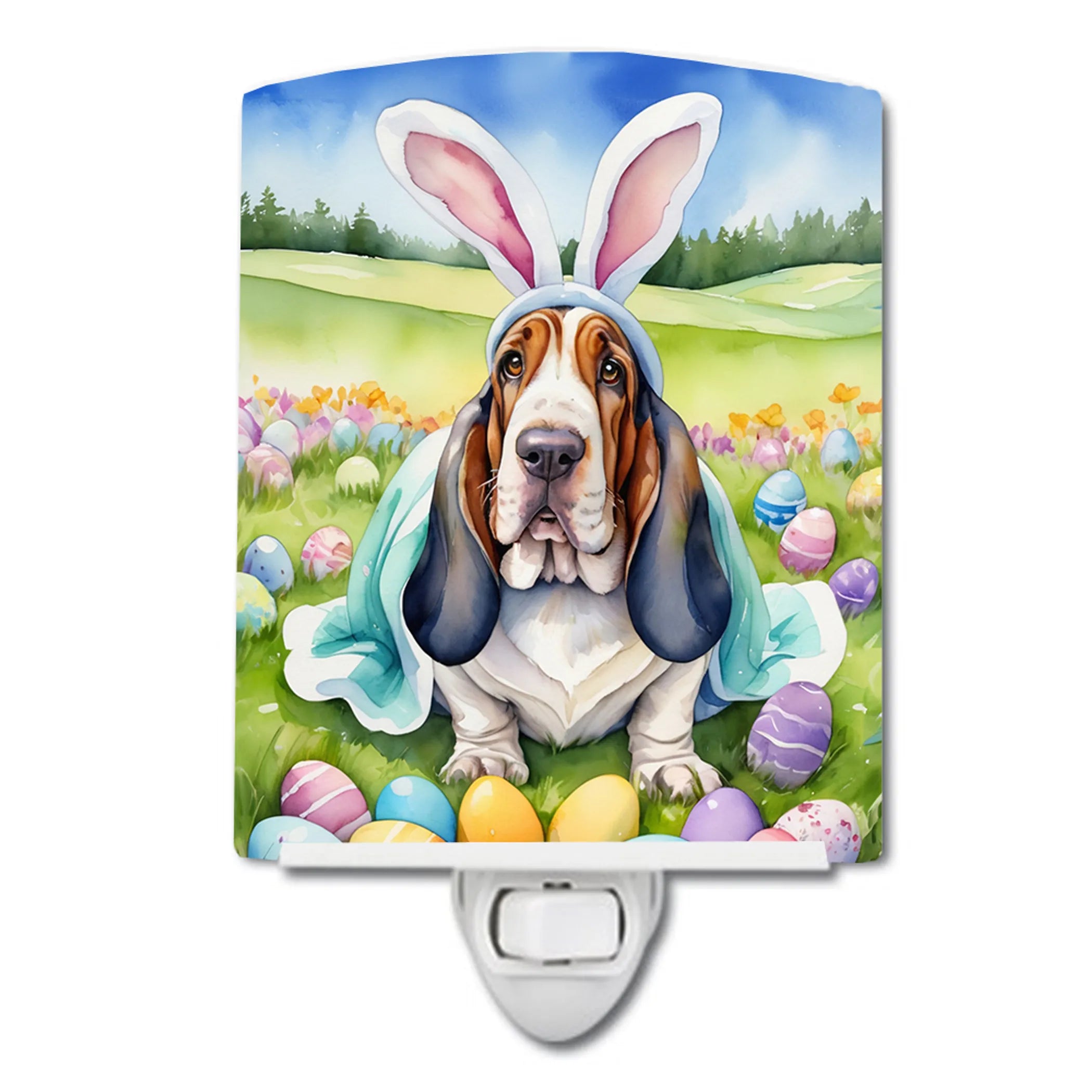 Easter Egg Hunt Ceramic Night Light - Pack Of: 1 | Collection name: Easter egg hunt