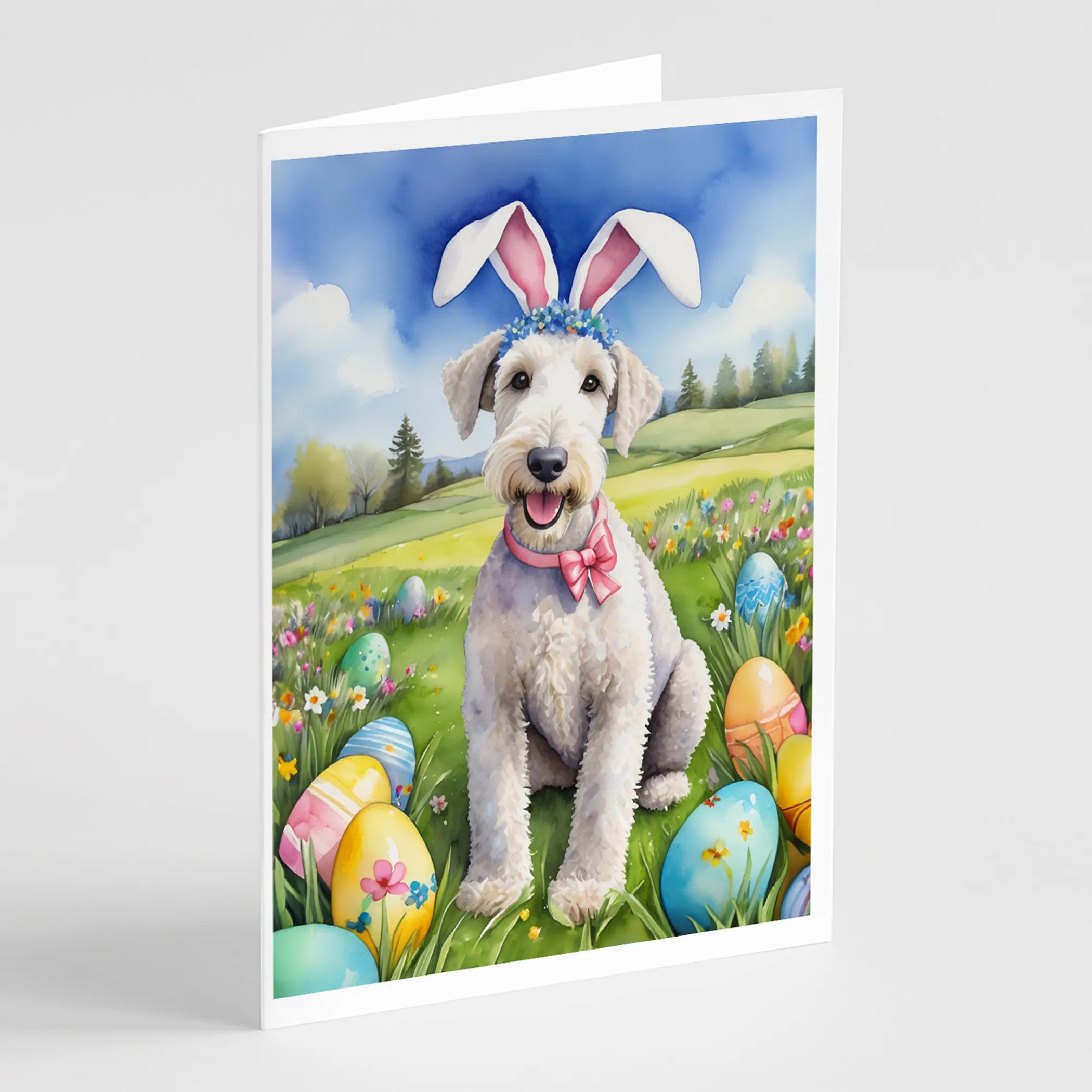 Easter Egg Hunt Greeting Cards  - Size: 5X7 | Pack Of: 8 | Collection name: Easter egg hunt