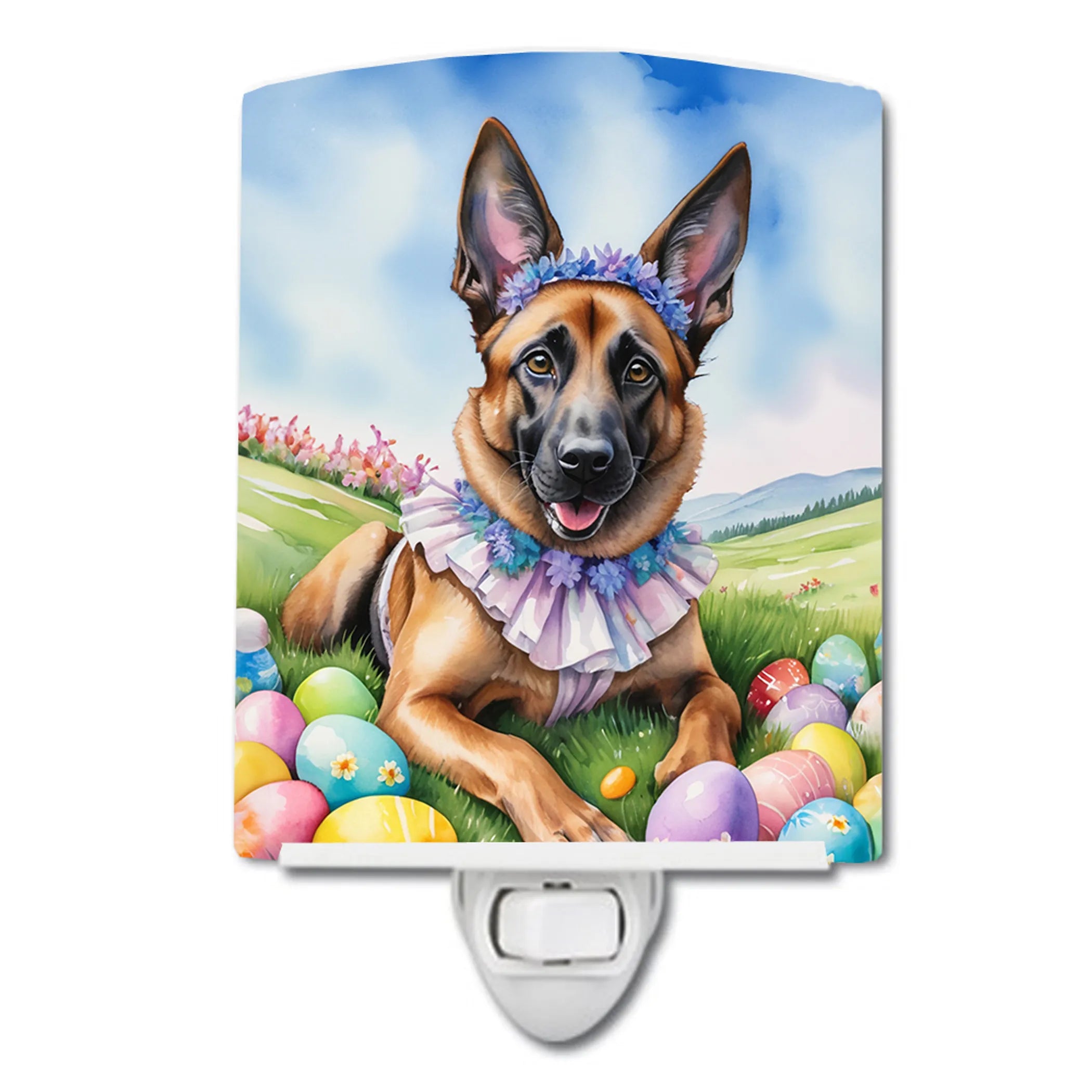 Easter Egg Hunt Ceramic Night Light - Pack Of: 1 | Collection name: Easter egg hunt
