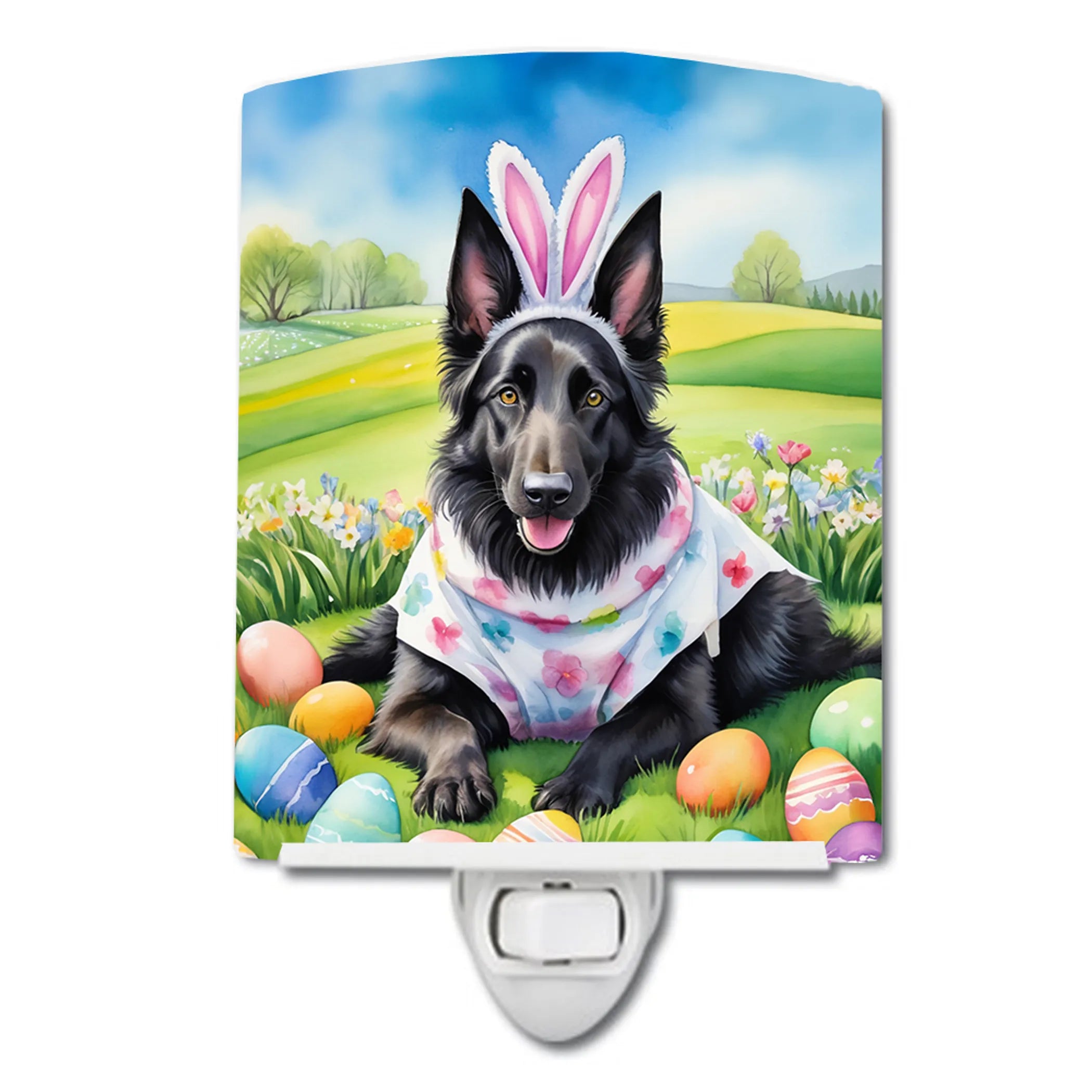 Easter Egg Hunt Ceramic Night Light - Pack Of: 1 | Collection name: Easter egg hunt