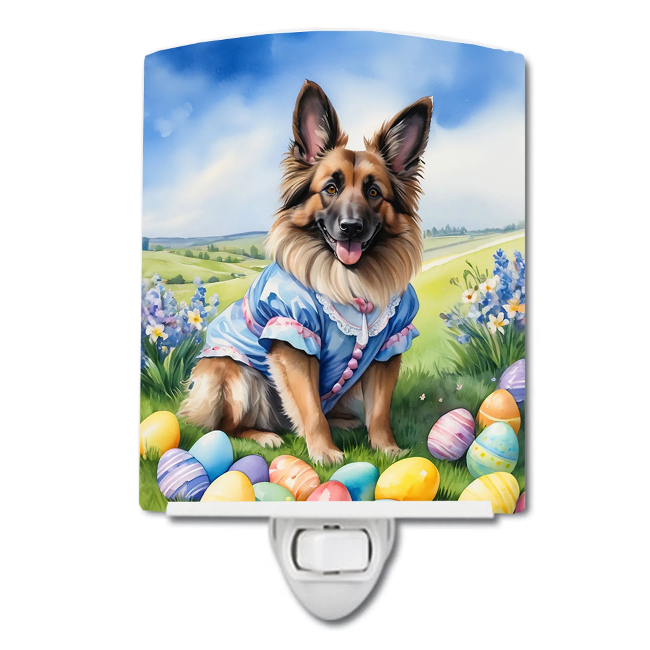Easter Egg Hunt Ceramic Night Light - Pack Of: 1 | Collection name: Easter egg hunt
