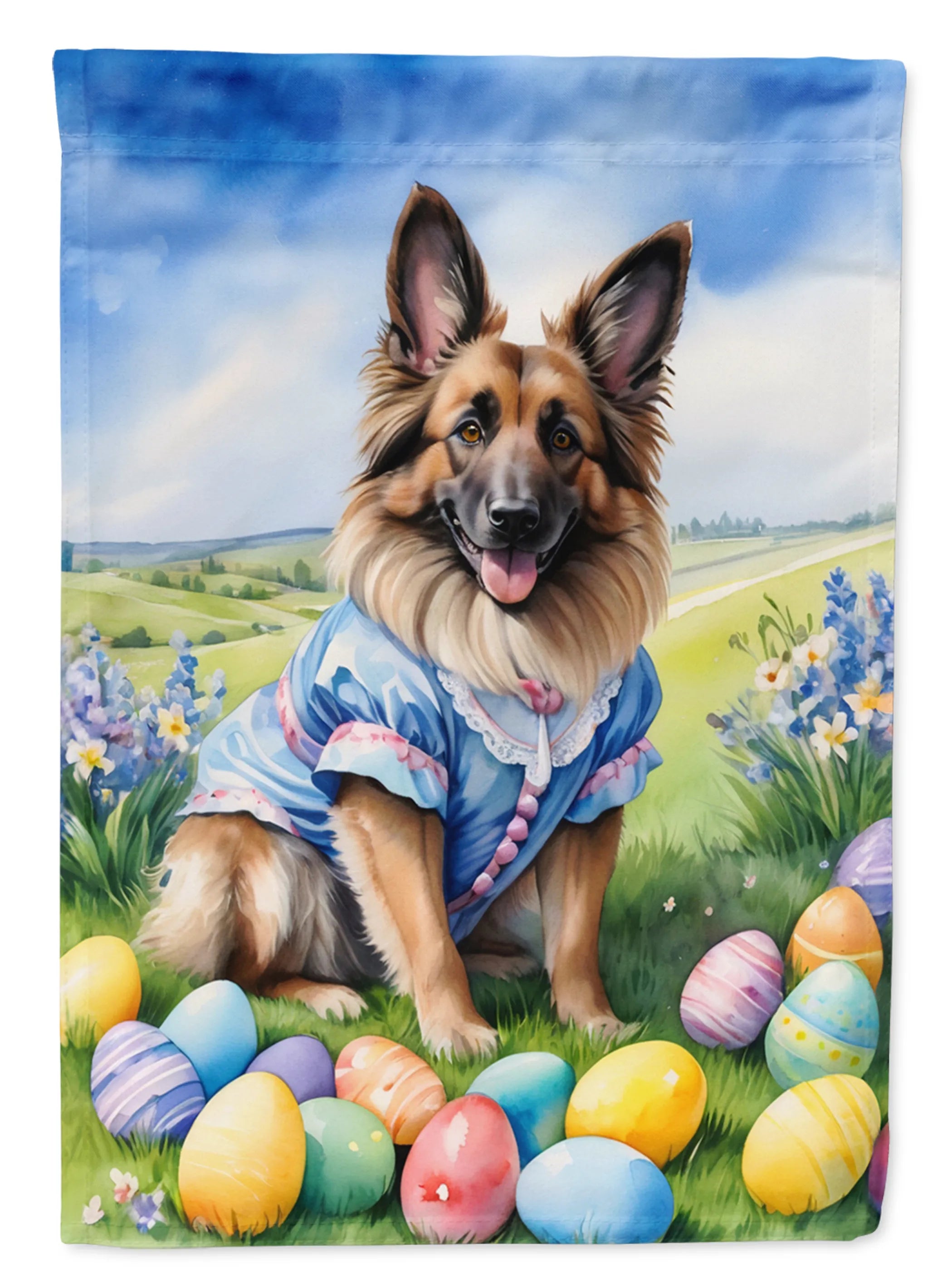 Easter Egg Hunt Decorative Flag - Size: GARDEN SIZE | Pack Of: 1 | Collection name: Easter egg hunt