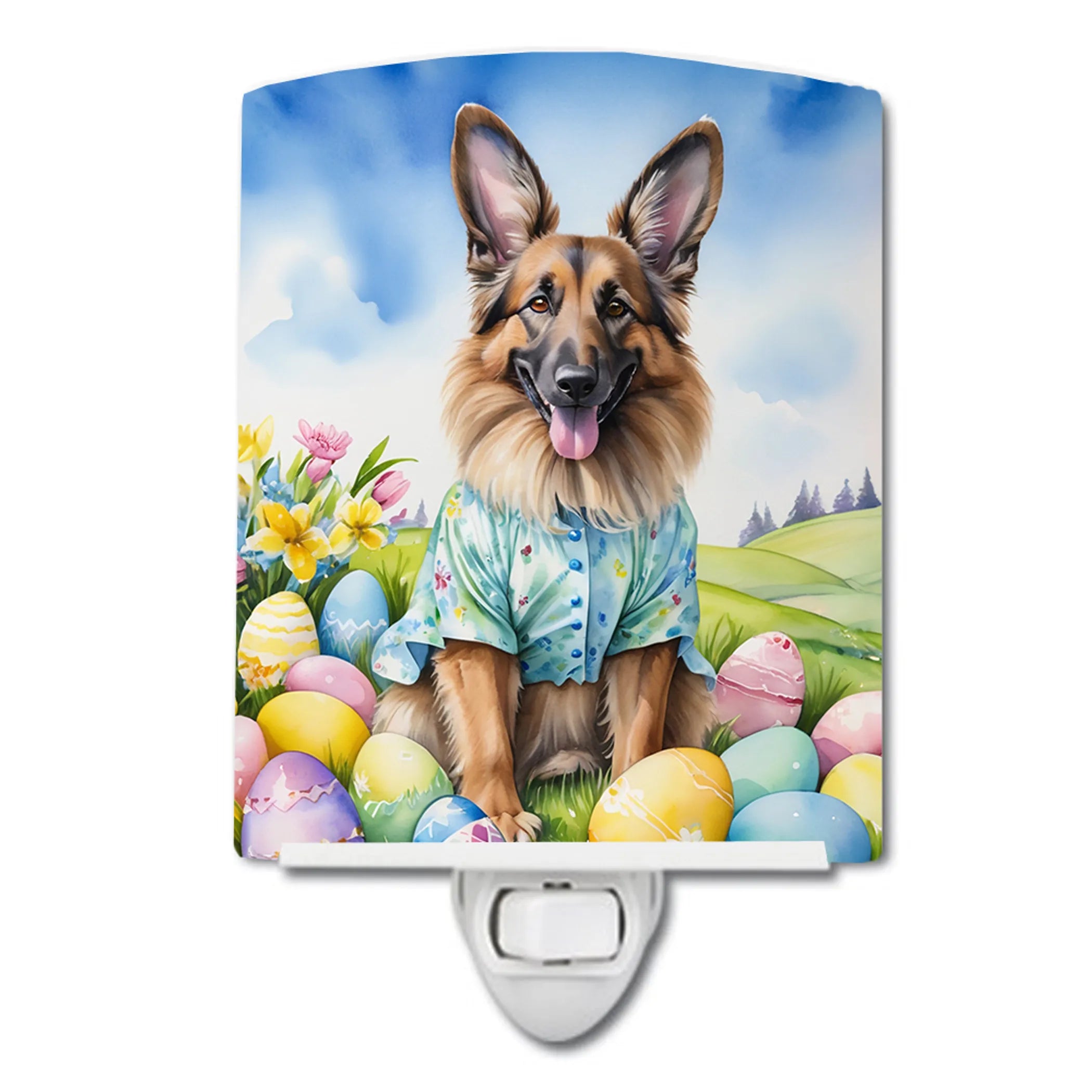 Easter Egg Hunt Ceramic Night Light - Pack Of: 1 | Collection name: Easter egg hunt