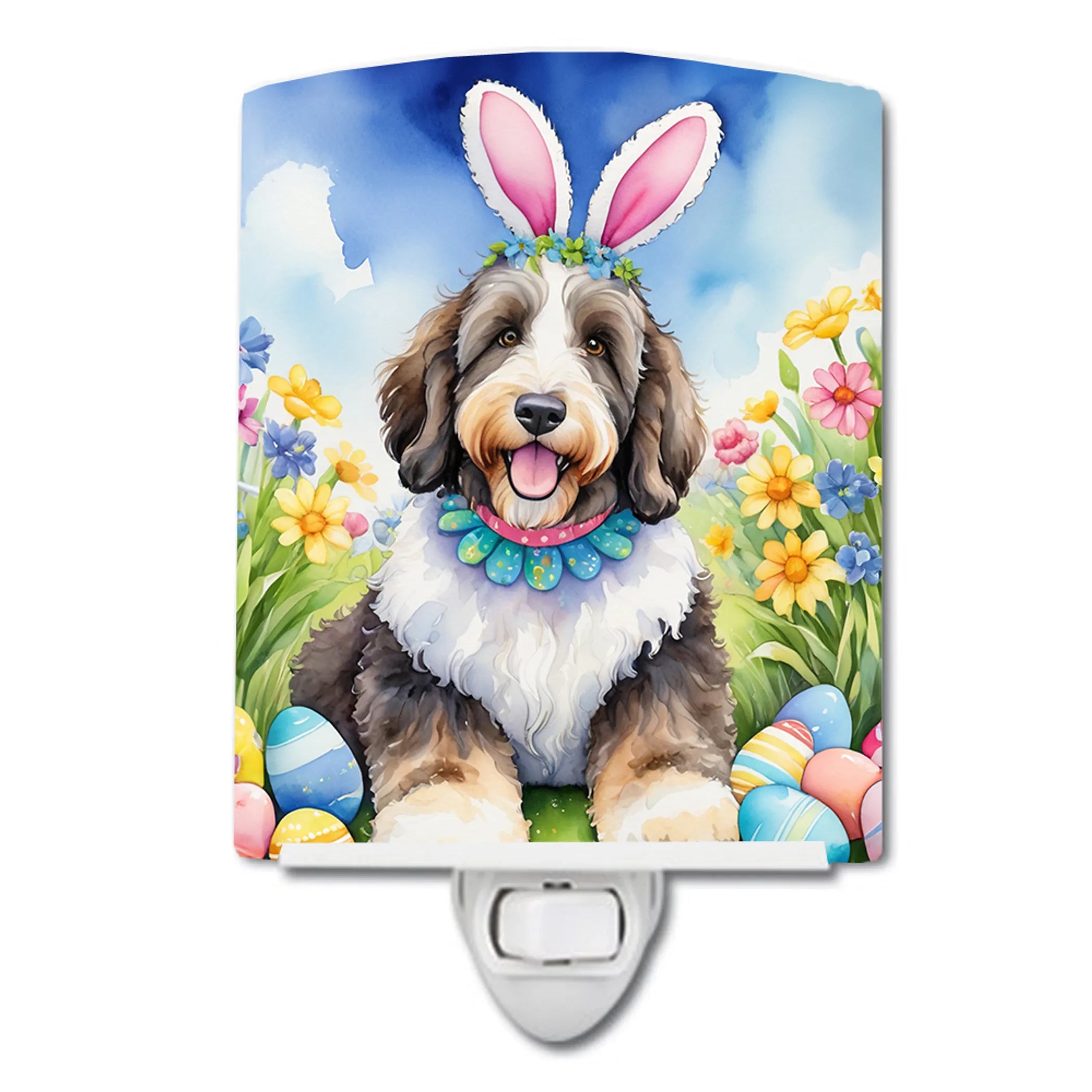 Easter Egg Hunt Ceramic Night Light - Pack Of: 1 | Collection name: Easter egg hunt