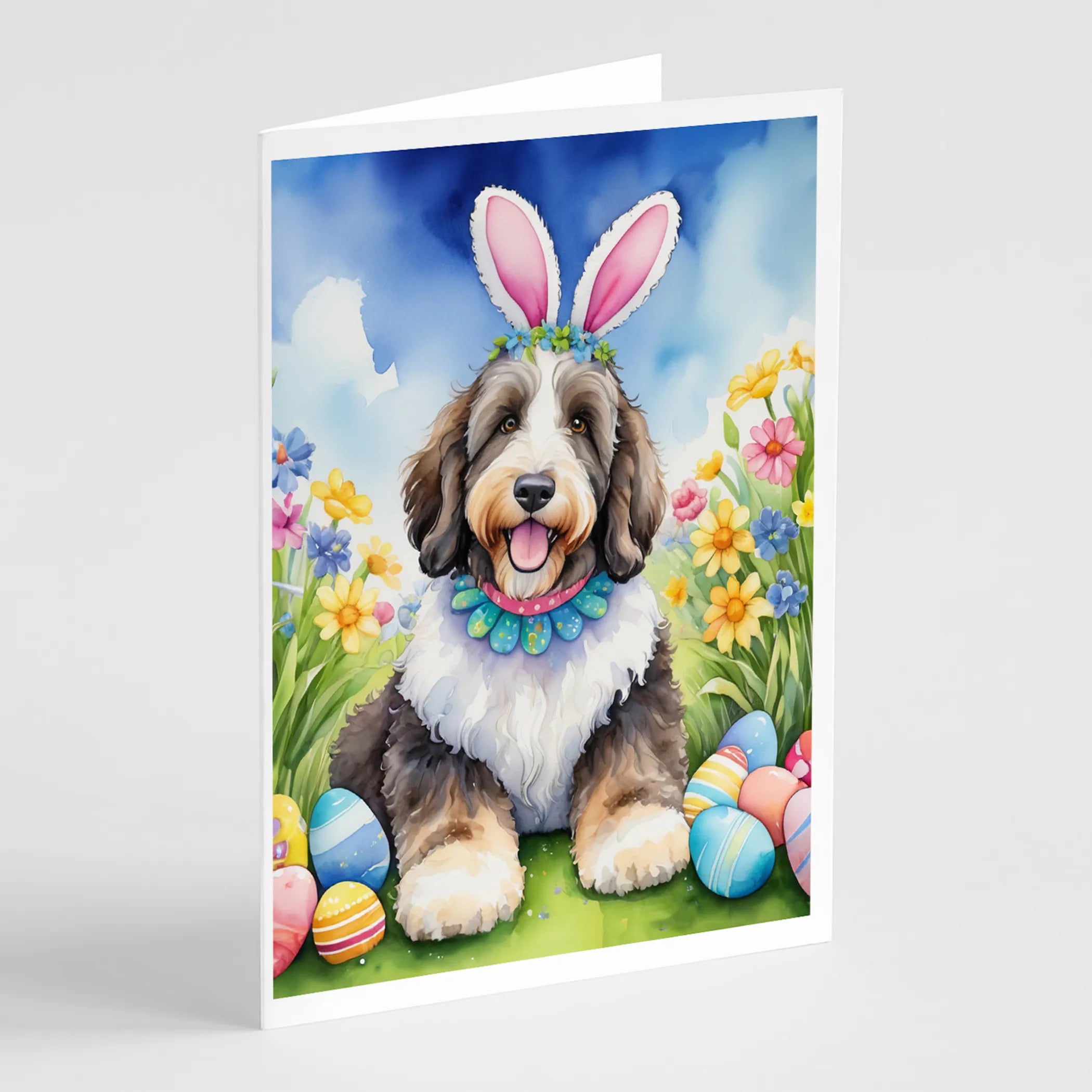 Easter Egg Hunt Greeting Cards  - Size: 5X7 | Pack Of: 8 | Collection name: Easter egg hunt