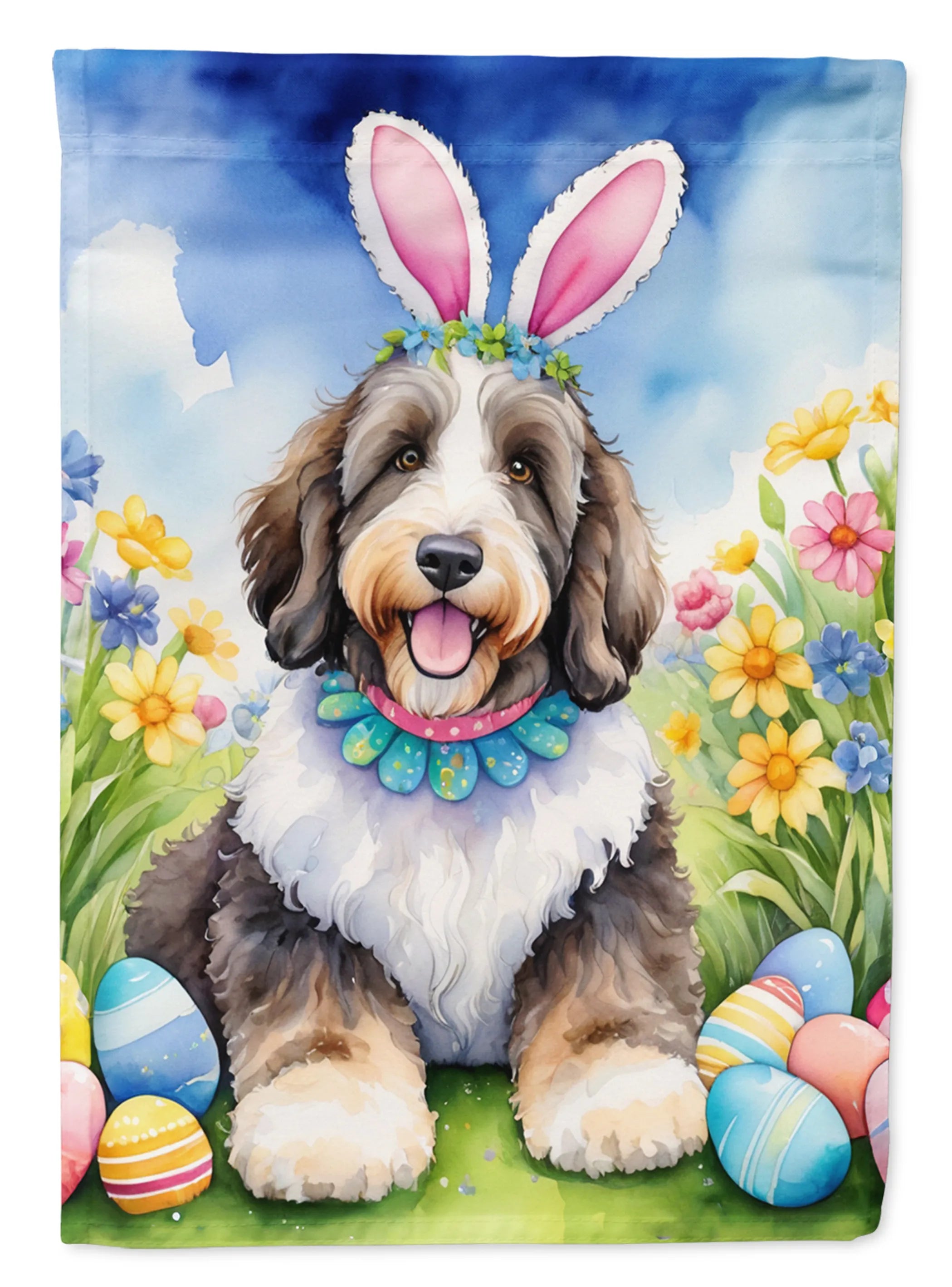 Easter Egg Hunt Decorative Flag - Size: GARDEN SIZE | Pack Of: 1 | Collection name: Easter egg hunt