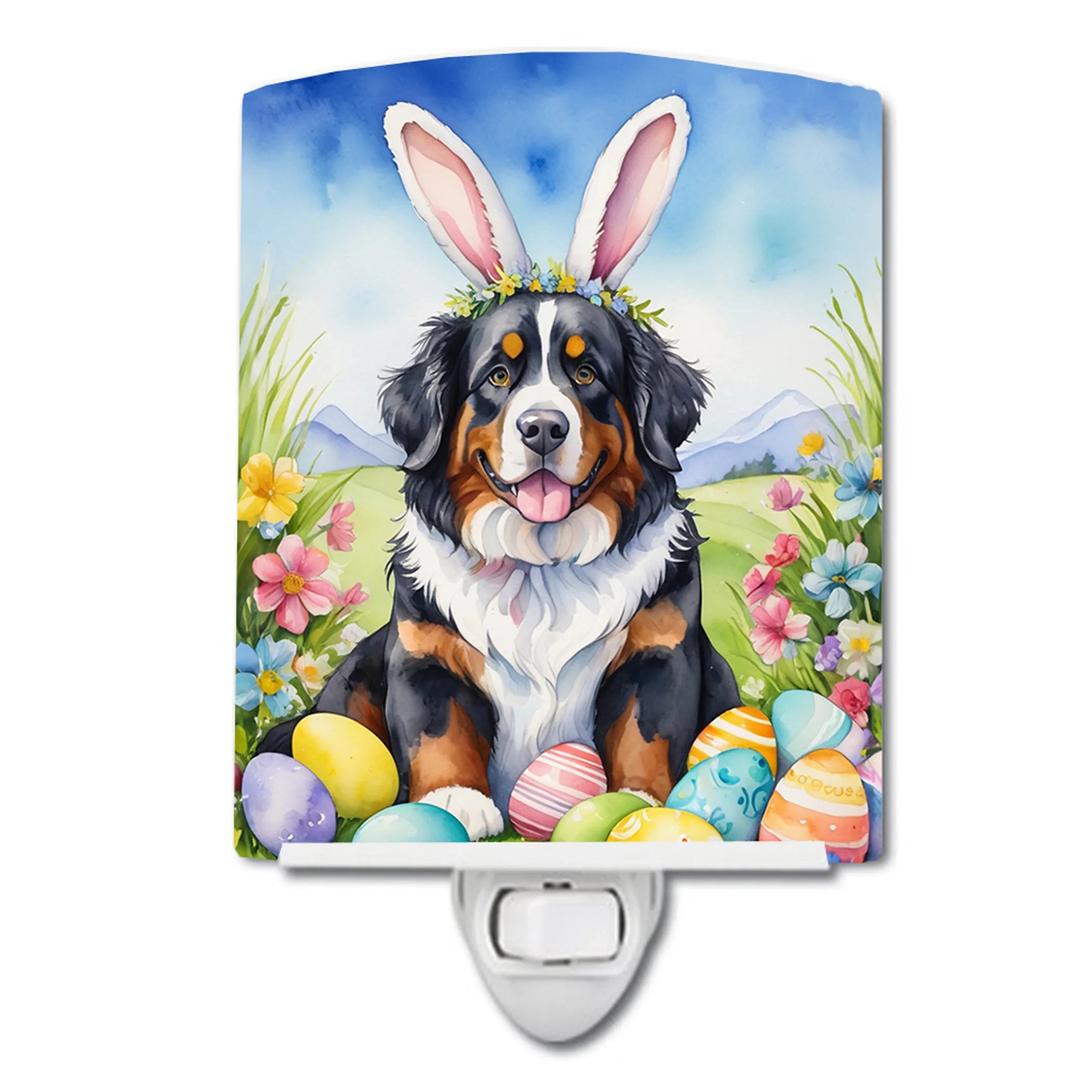 Easter Egg Hunt Ceramic Night Light - Pack Of: 1 | Collection name: Easter egg hunt