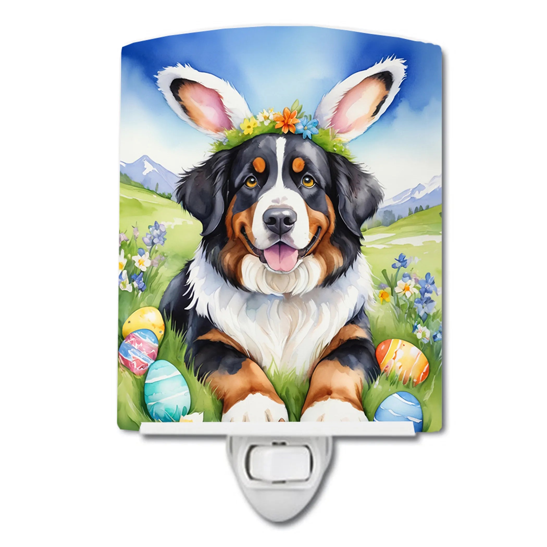 Easter Egg Hunt Ceramic Night Light - Pack Of: 1 | Collection name: Easter egg hunt