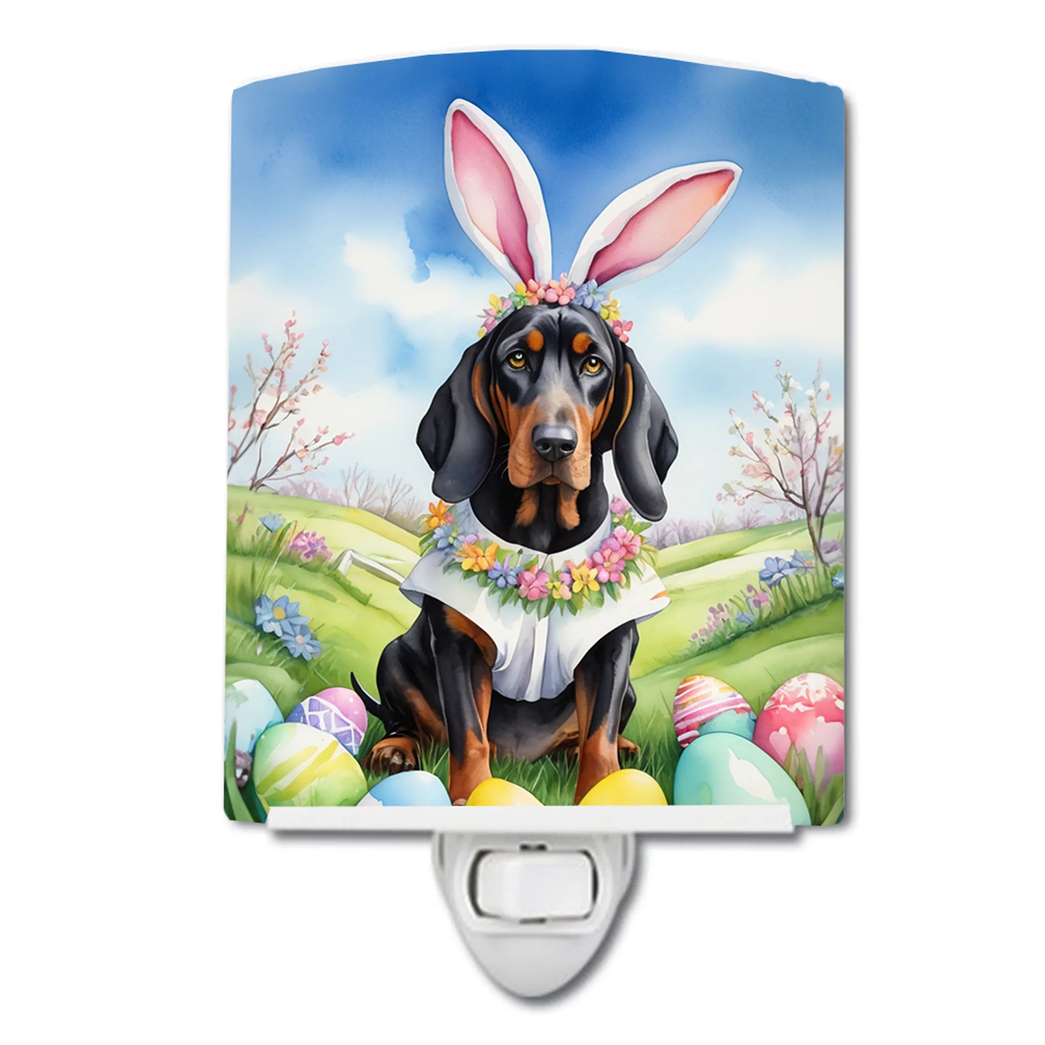 Easter Egg Hunt Ceramic Night Light - Pack Of: 1 | Collection name: Easter egg hunt
