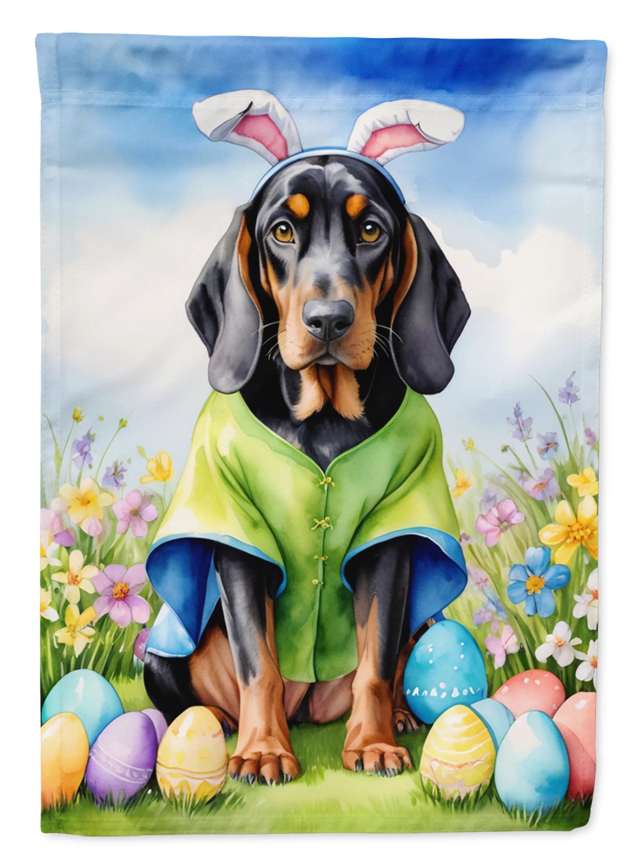 Easter Egg Hunt Decorative Flag - Size: GARDEN SIZE | Pack Of: 1 | Collection name: Easter egg hunt