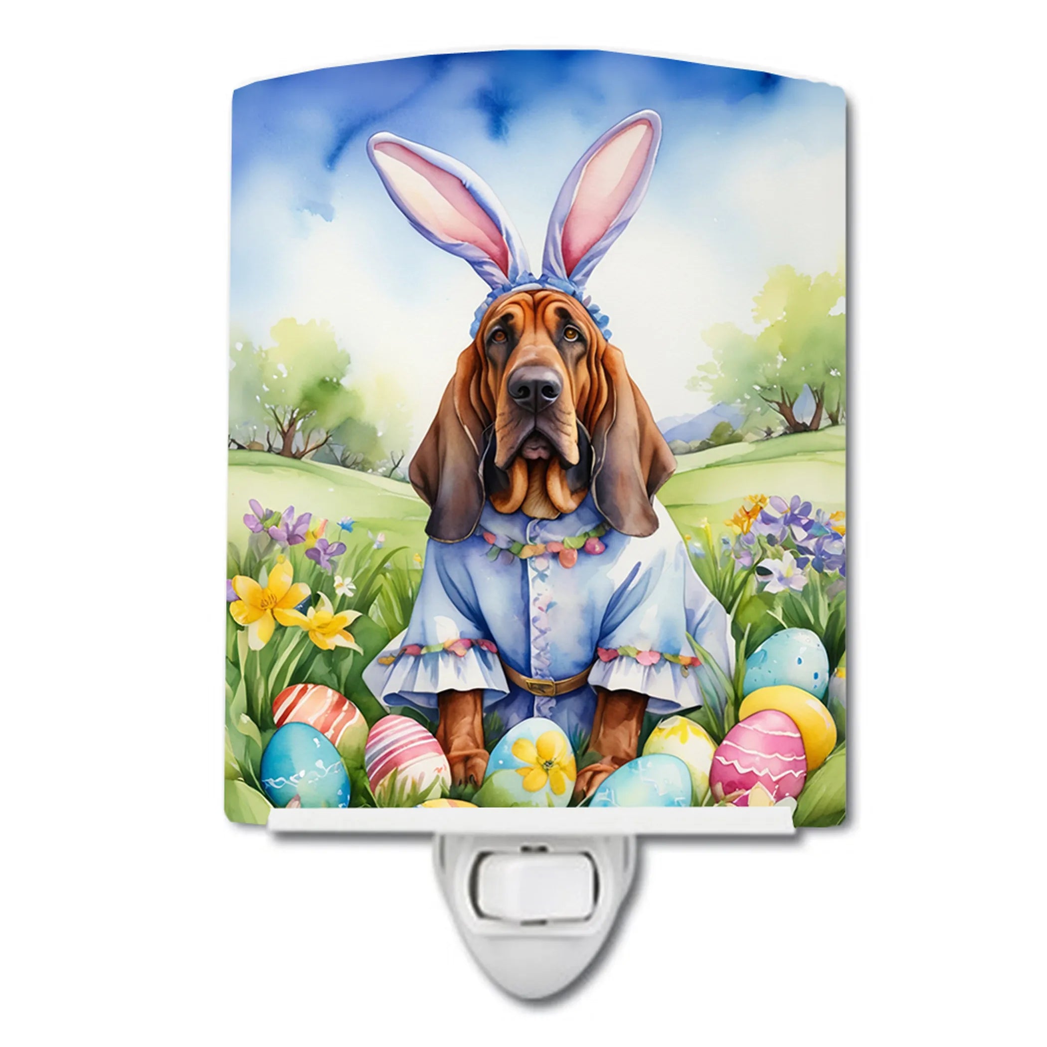 Easter Egg Hunt Ceramic Night Light - Pack Of: 1 | Collection name: Easter egg hunt